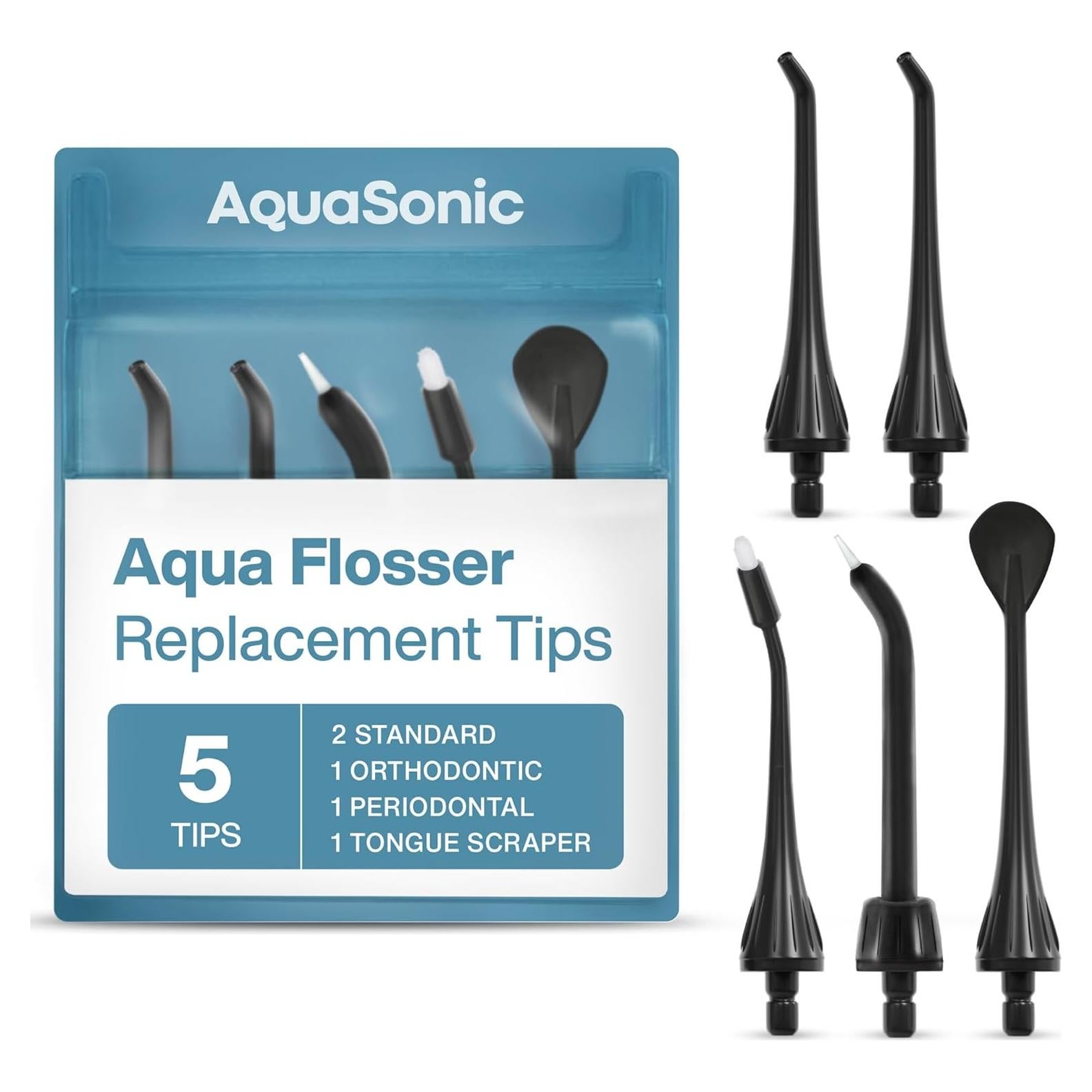 Consejos de Reemplazo AquaSonic para Irrigador - 5 Piezas