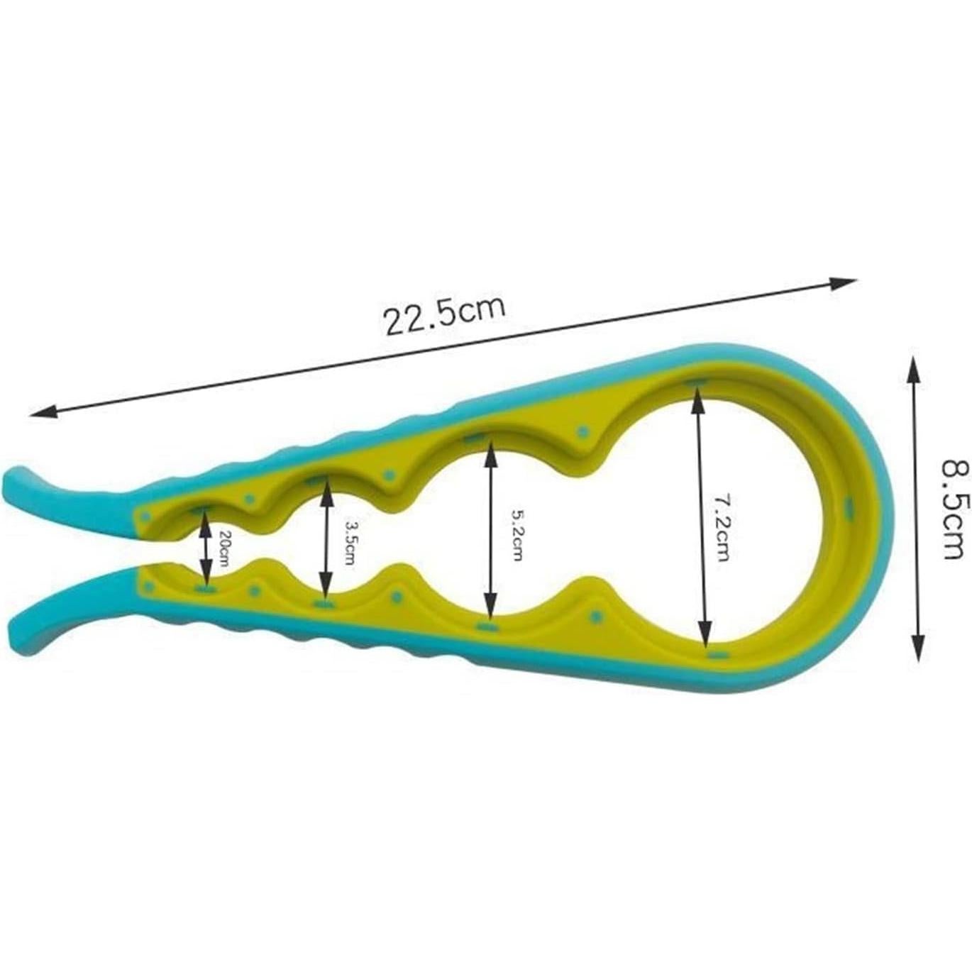 Abrebotellas multifuncional QERMXYRI - Antideslizante 22.5cm