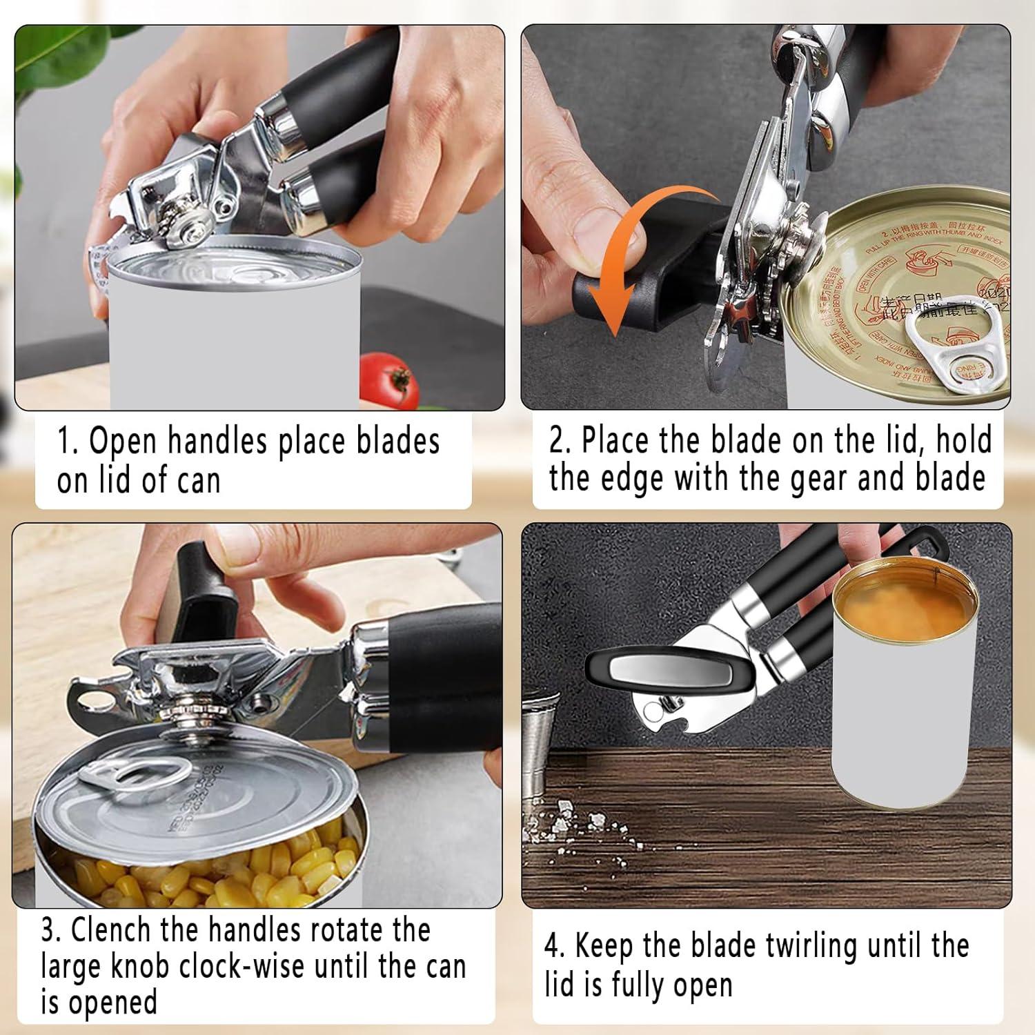 Abrebotellas Manual Grestorm de Acero Inoxidable 220g