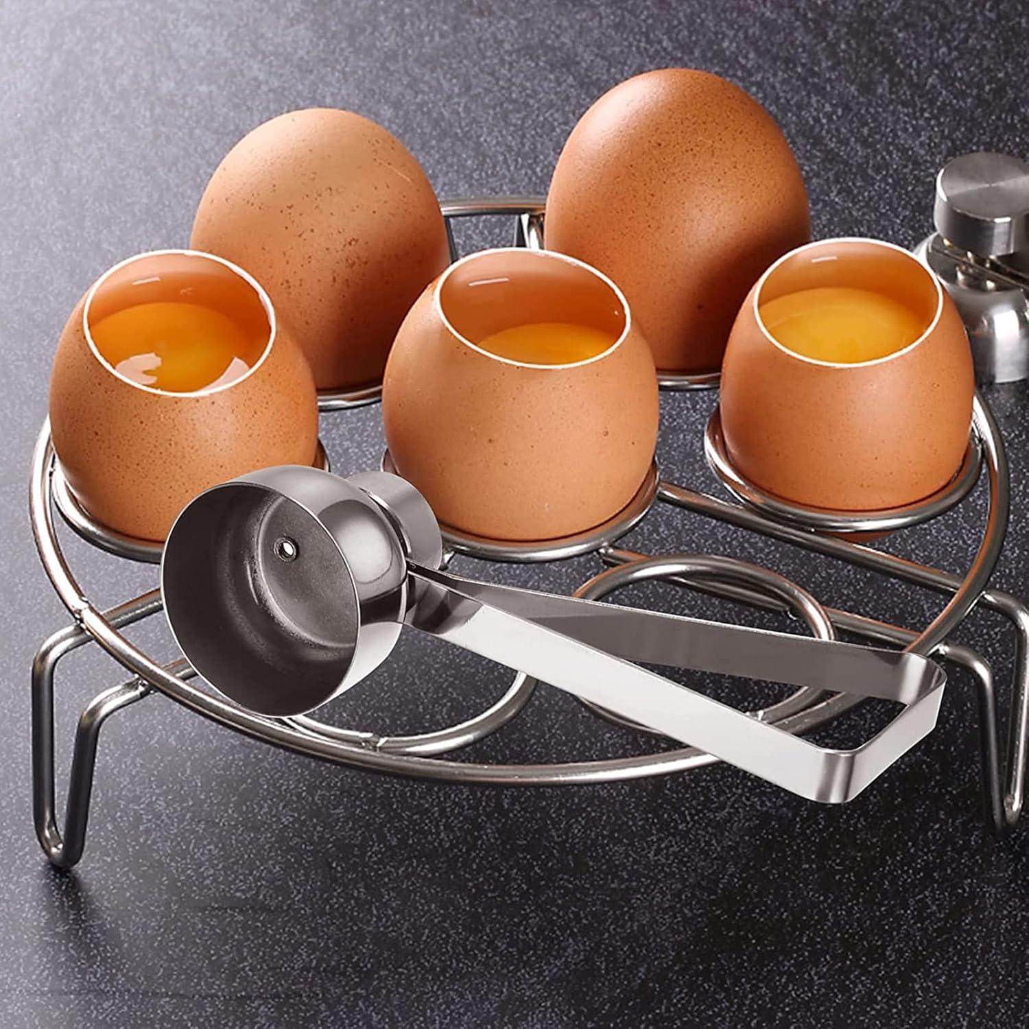 Cortador de Huevos SHIDOW de Acero Inoxidable Manual 10.5cm