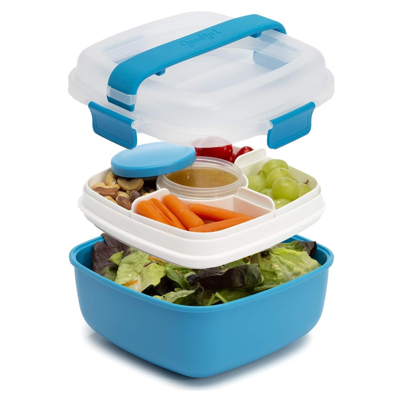 Contenedor de Almuerzo Goodful 1.6L Azul a Prueba de Fugas