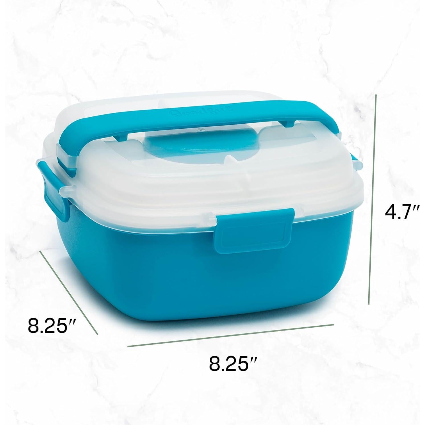 Contenedor de Almuerzo Goodful 1.6L Azul a Prueba de Fugas