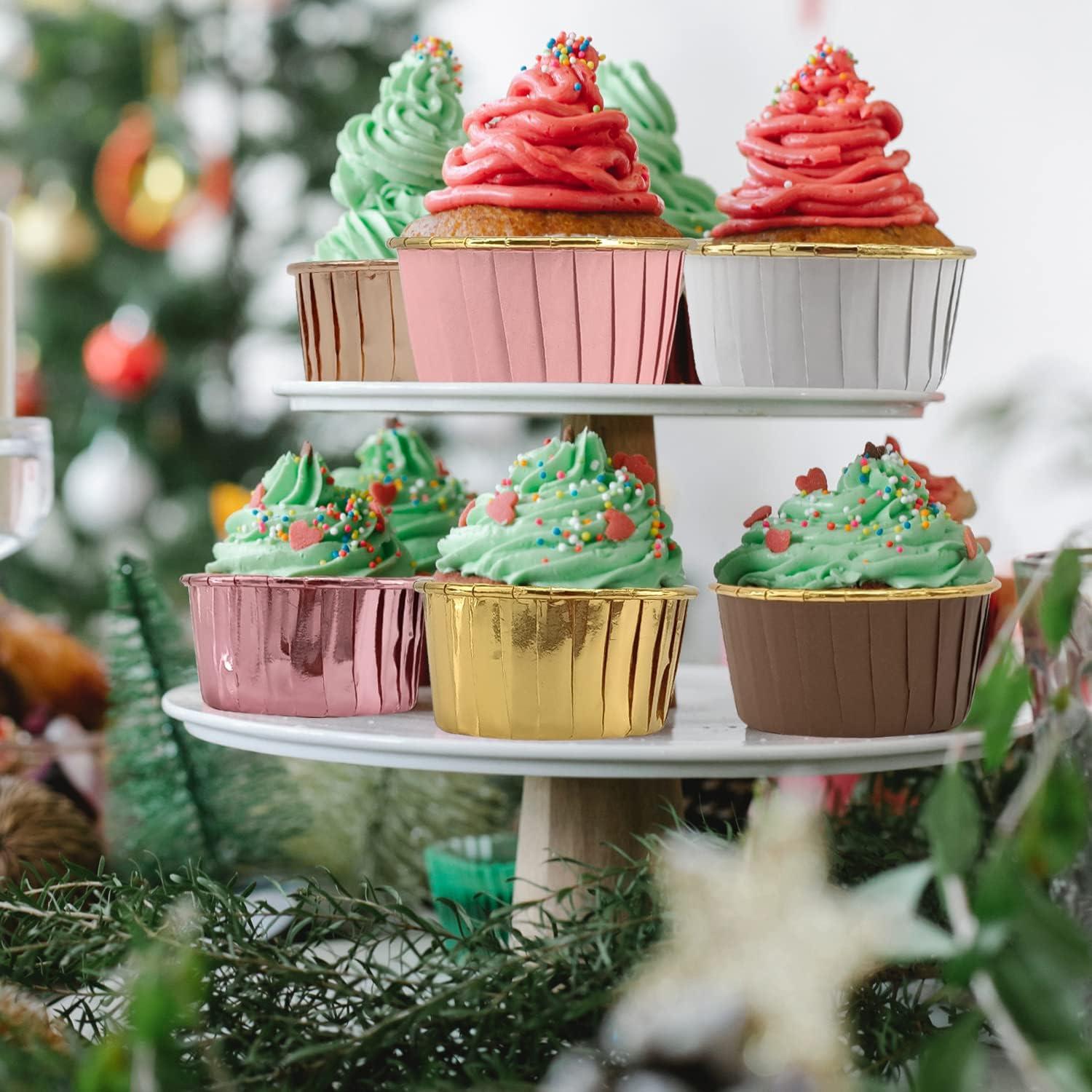 Tazas para Muffin Desechables Aire Libre 3.5oz 100 Paquete