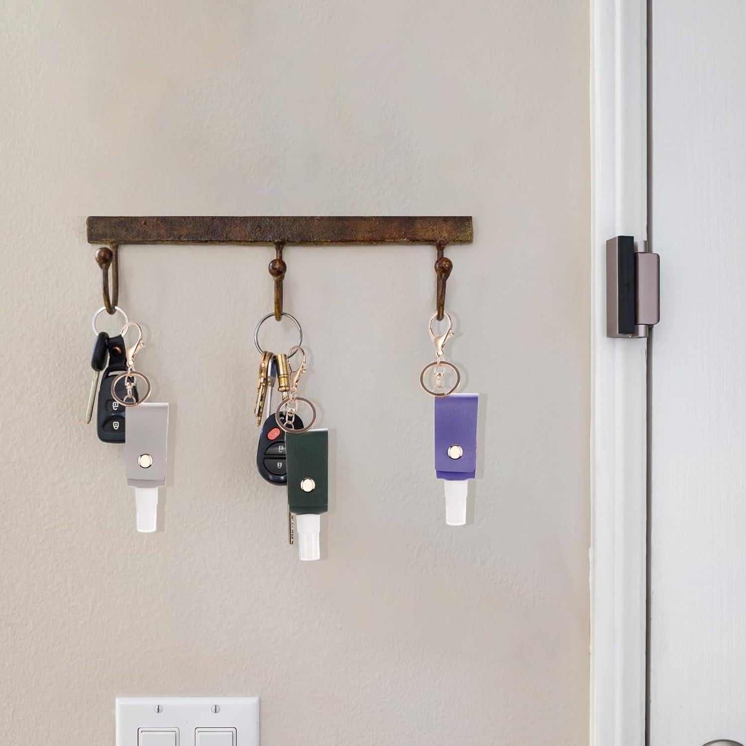 Botella de Spray de Alcohol WUMUZAI 30 ml Mini 6 Colores