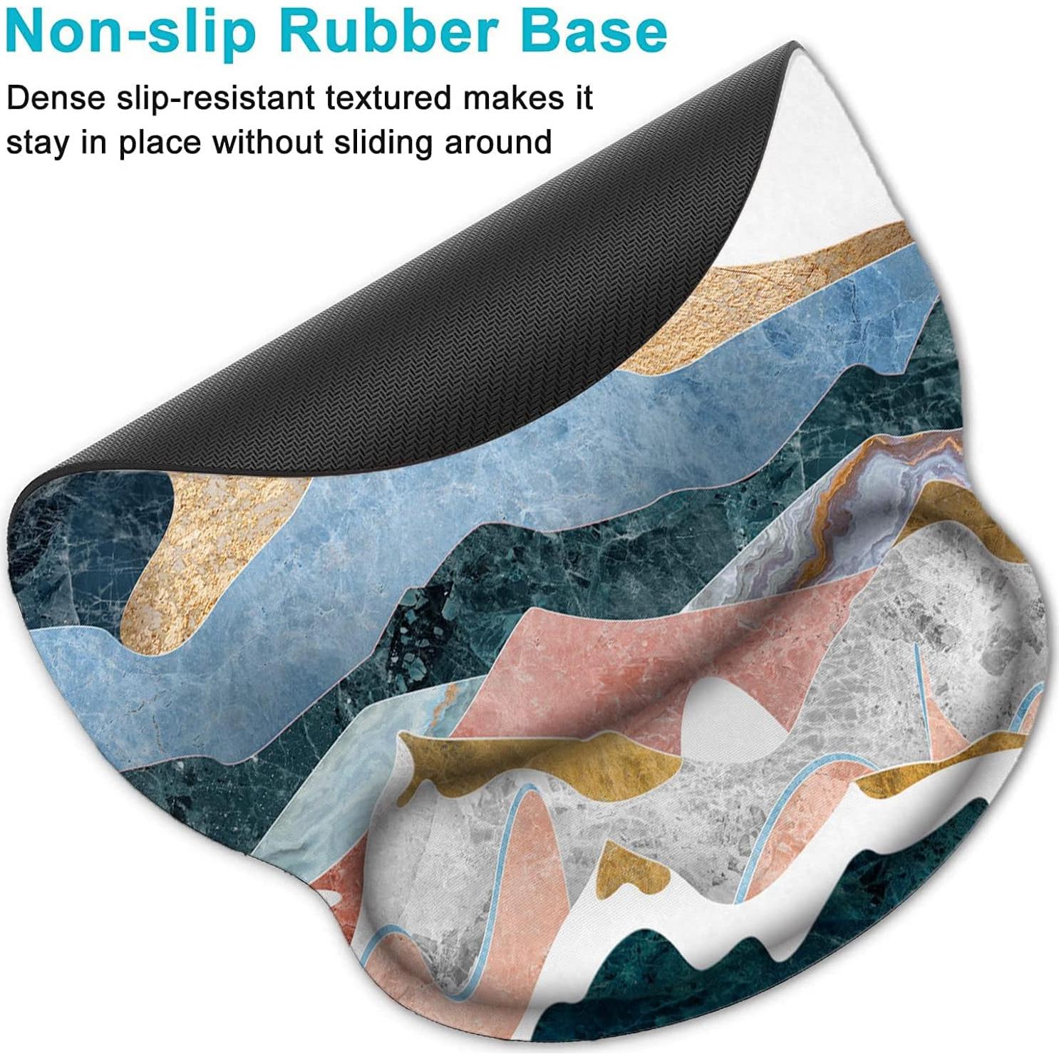 Reposamuñecas ergonómico U-Topest con alfombrilla de ratón