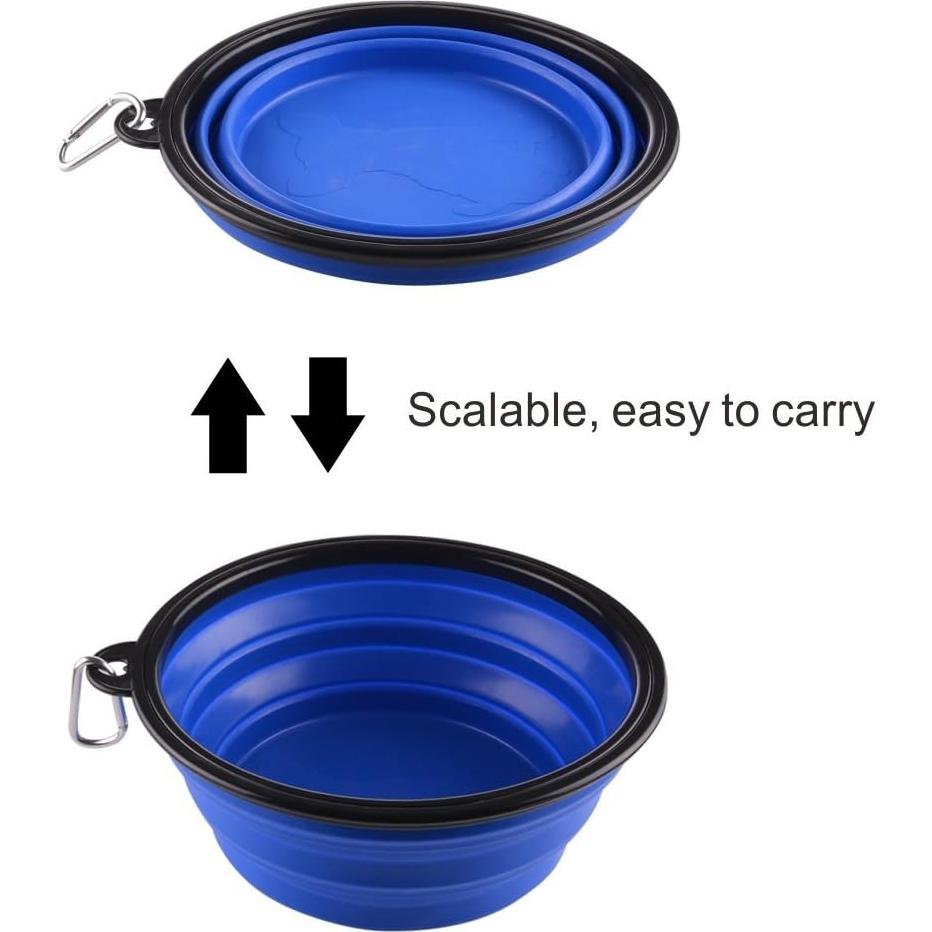 Tazón Colapsable Extra Grande para Perros Guardians 3L Azul