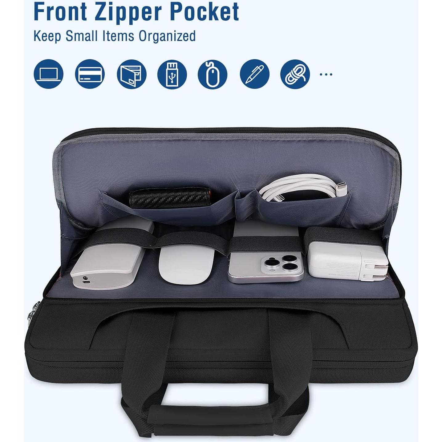 Funda Protectora 360 Mosiso para MacBook 13-14 Pulgadas Negra