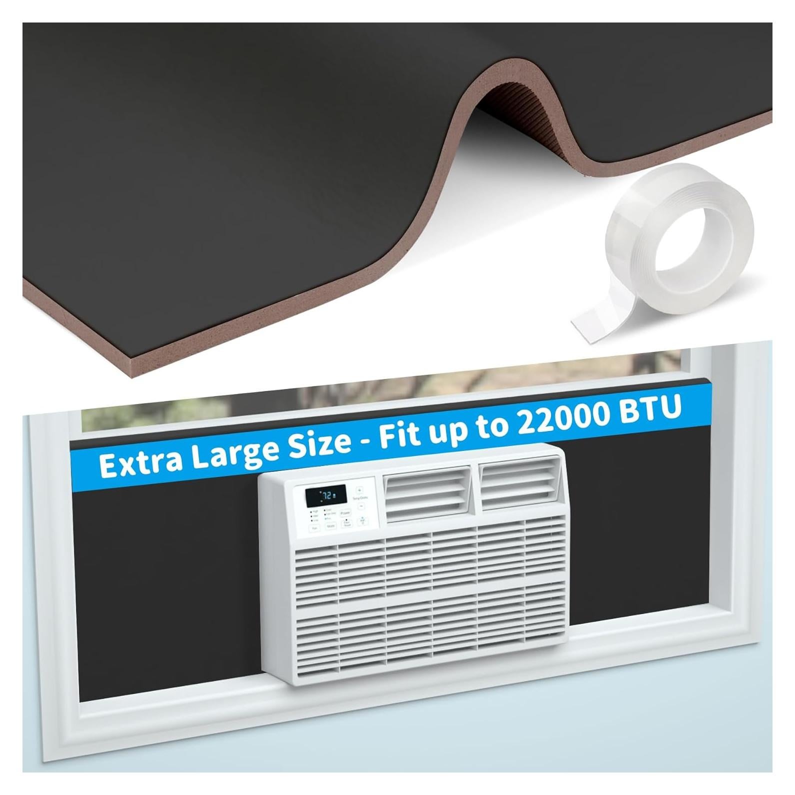 Paneles Laterales de Aire Acondicionado Air Jade 121.92 cm Negro