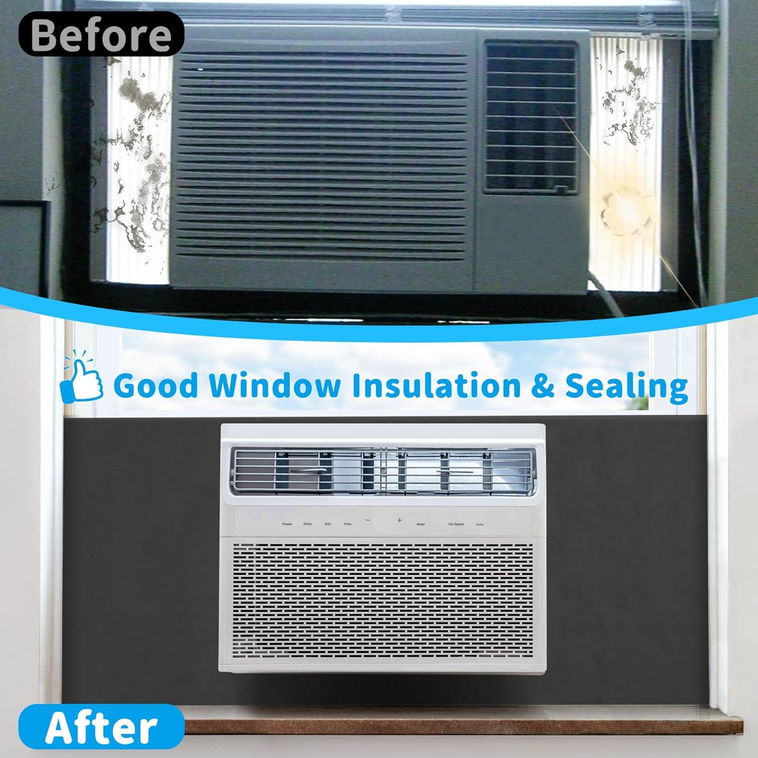 Paneles Laterales de Aire Acondicionado Air Jade 121.92 cm Negro