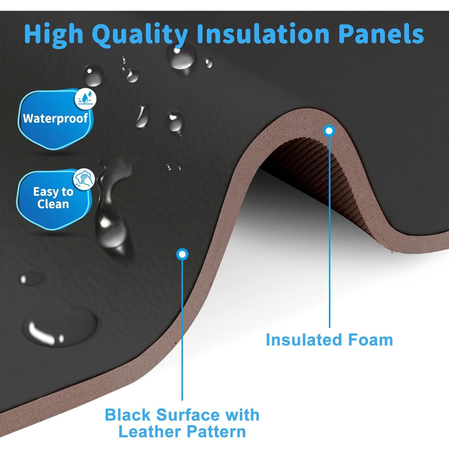 Paneles Laterales de Aire Acondicionado Air Jade 121.92 cm Negro