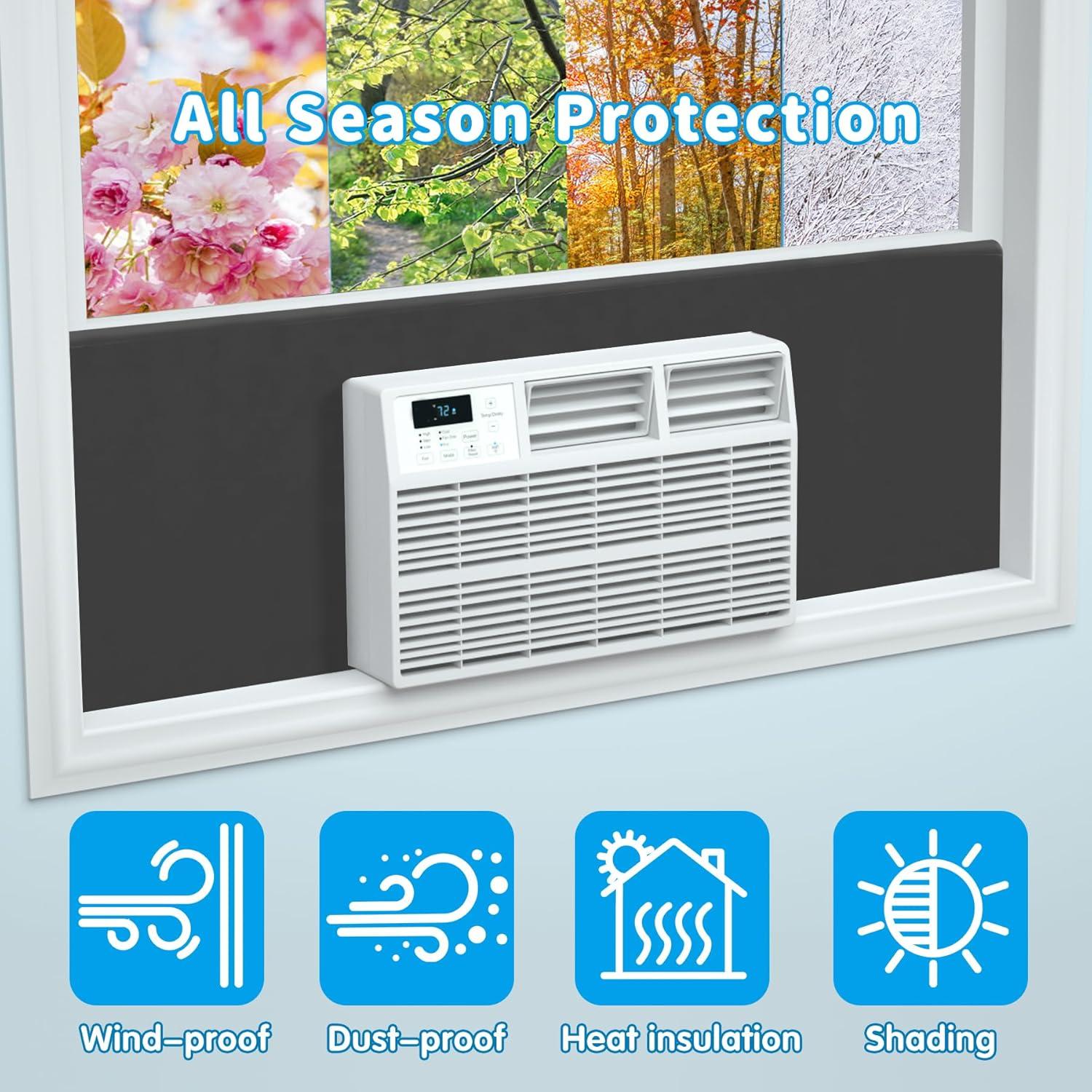 Paneles Laterales de Aire Acondicionado Air Jade 121.92 cm Negro