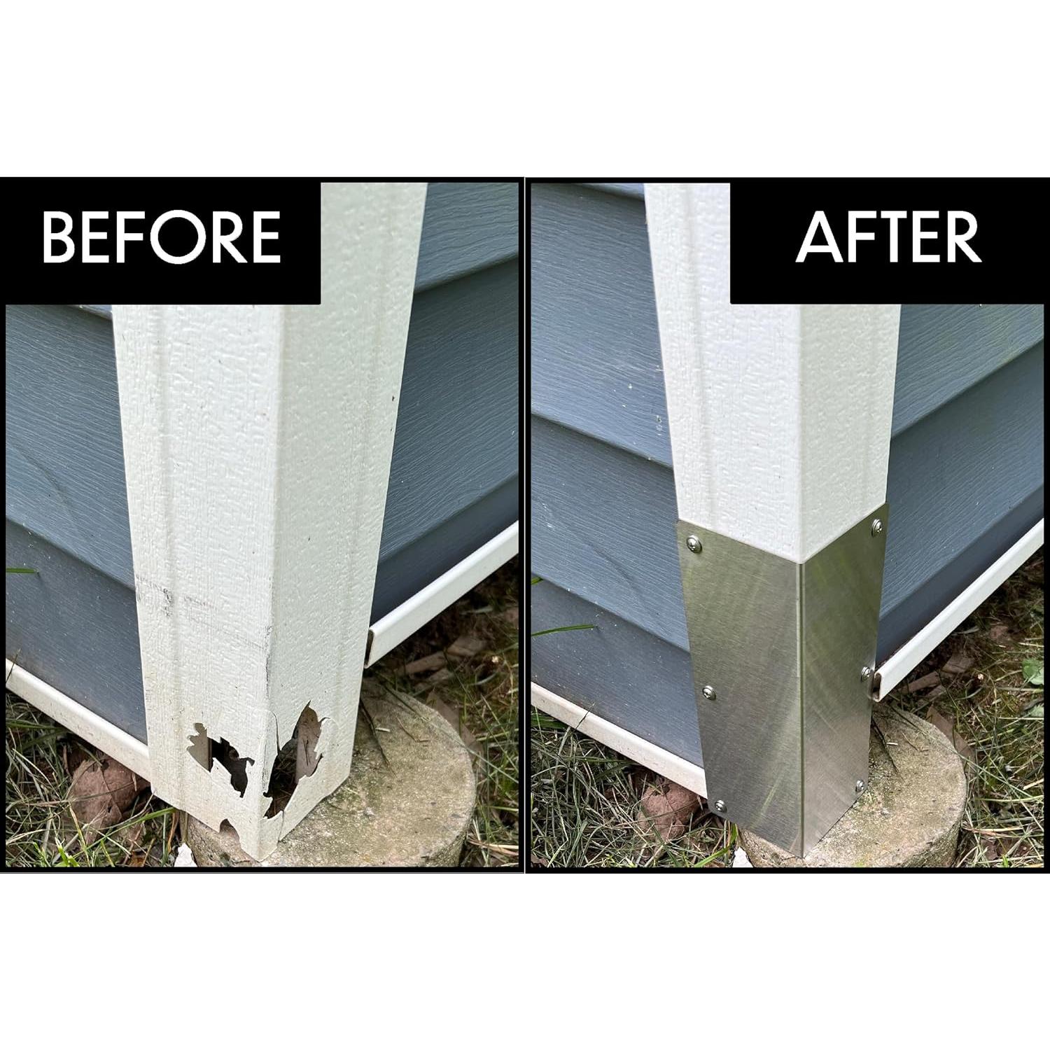 Guardias de Esquina Acero Inoxidable 304 Epic QT - Paquete de 2