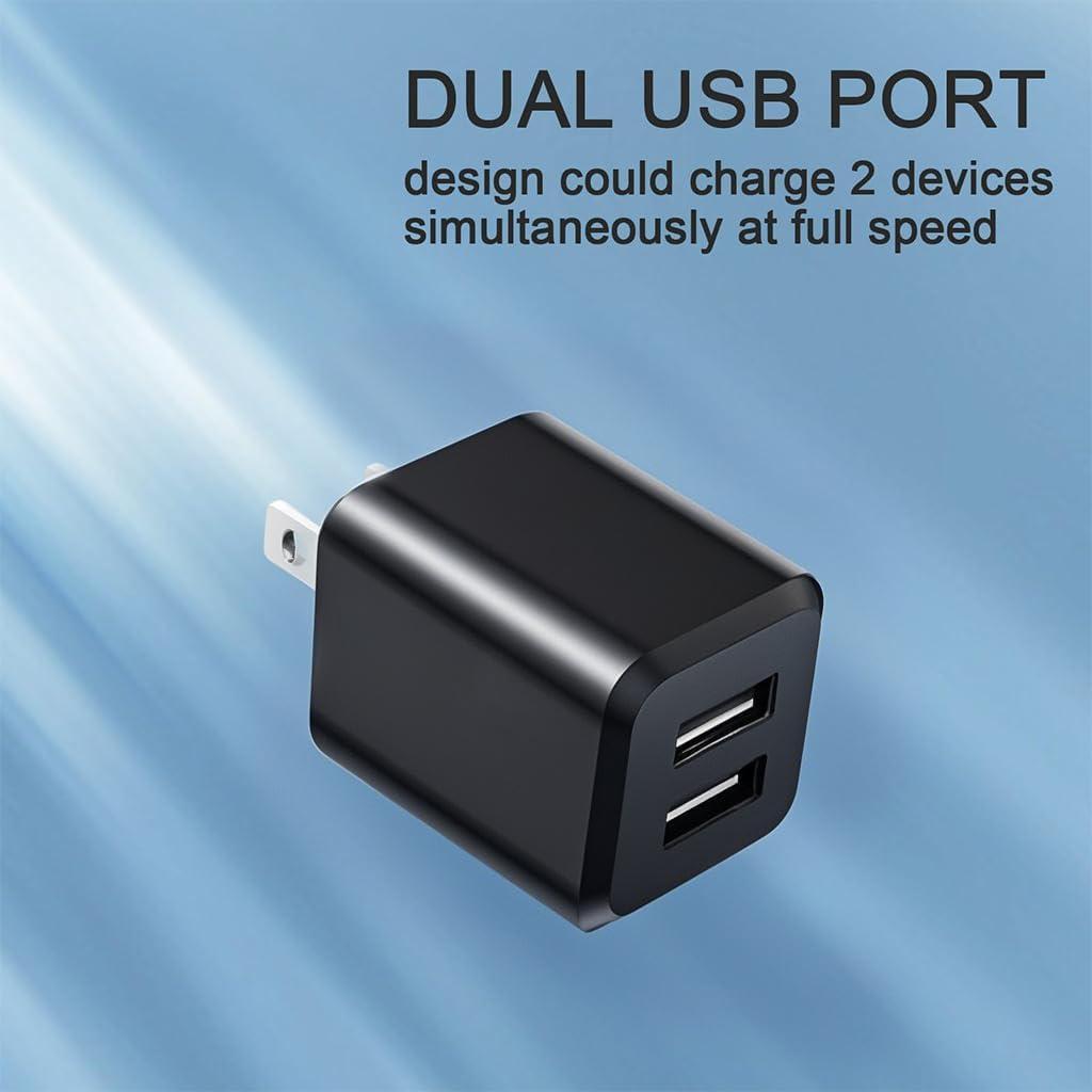 Cargador de Pared USB Doble Puerto 3 Pack Blanco SHENZHEN