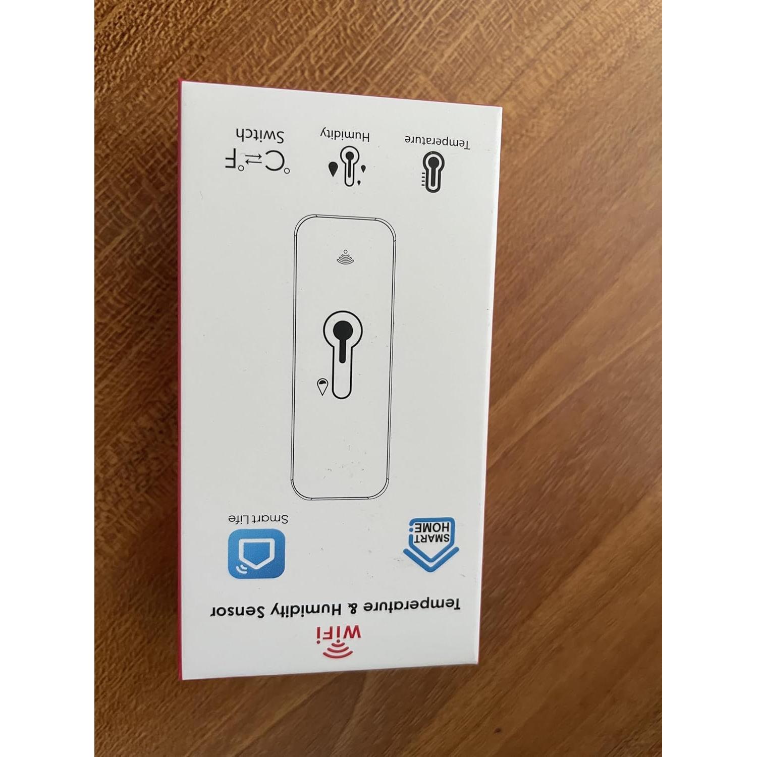 Termómetro Higrómetro WiFi RISOON con App Tuya y Alexa