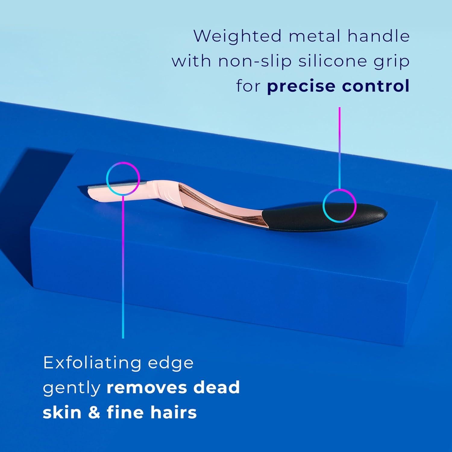 Herramienta de Dermaplaning Schick Hydro Silk con 3 Cuchillas