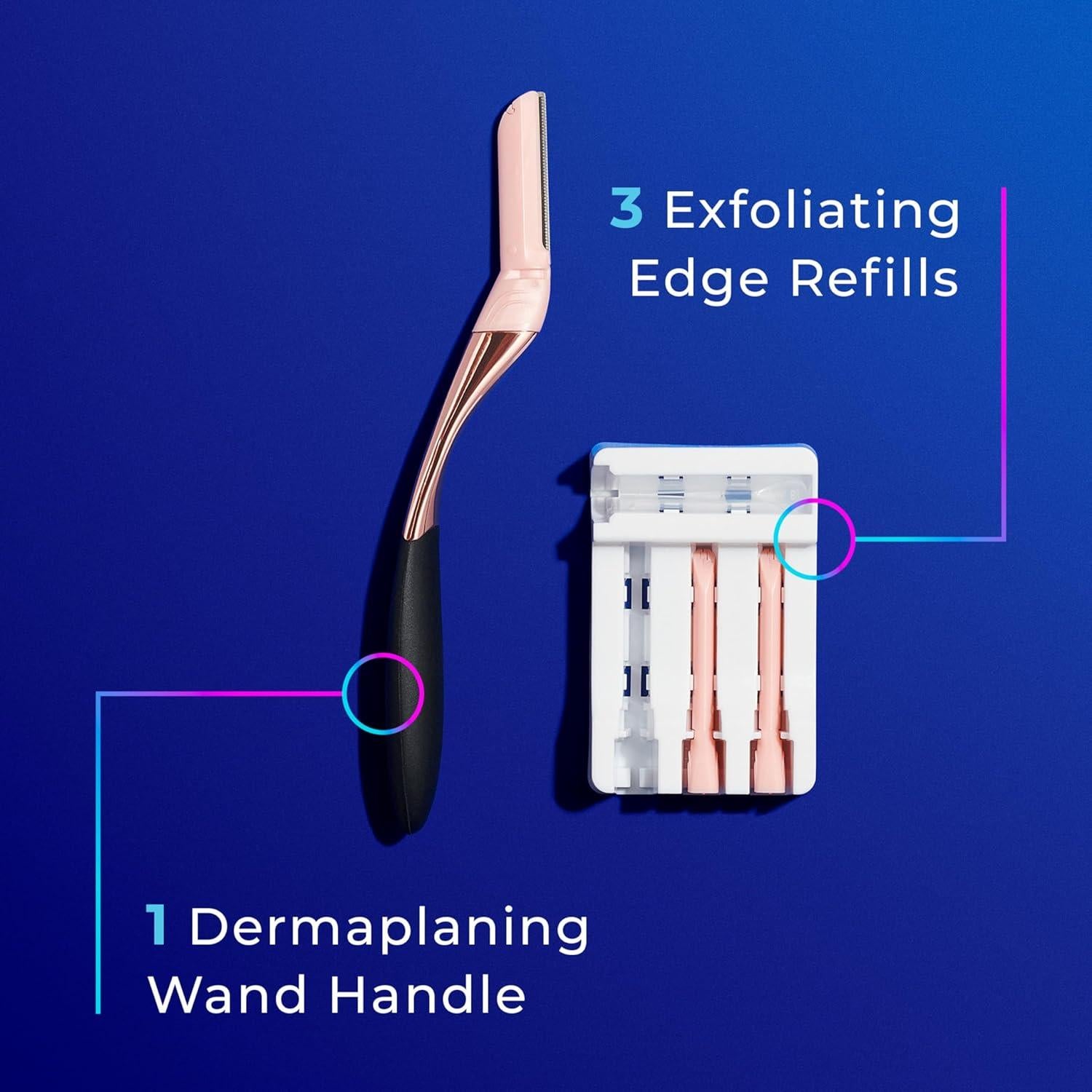 Herramienta de Dermaplaning Schick Hydro Silk con 3 Cuchillas