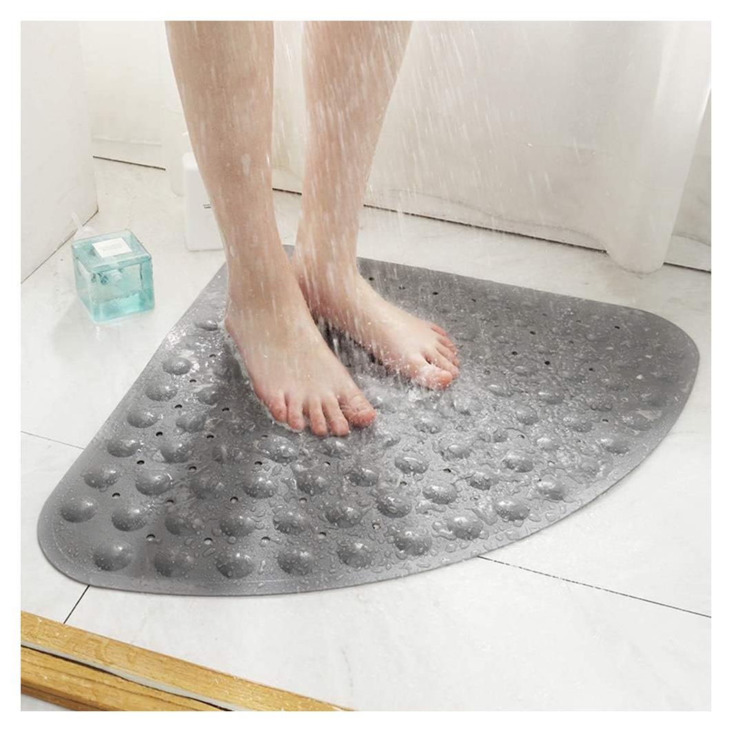 Alfombrilla de Baño Antideslizante Eanpet 53.34 cm Gris