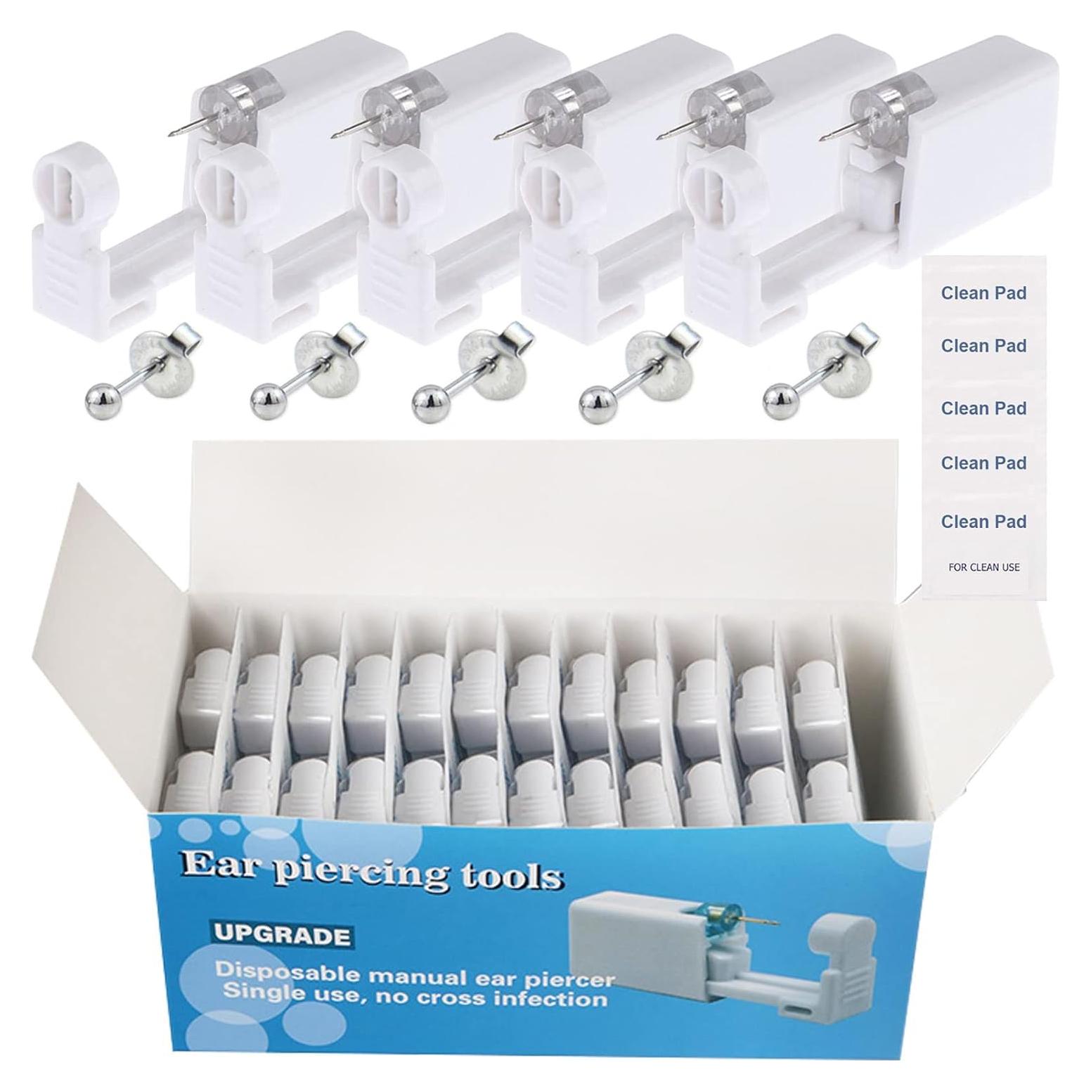 Kit de Perforación de Orejas Judero 72 Piezas - Autoperforante