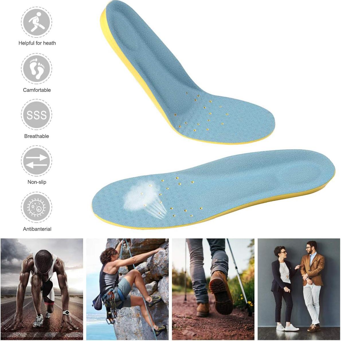 Plantillas de espuma viscoelástica PU Shenghuang - S (Mujeres 35-36 / Niños 32-34)