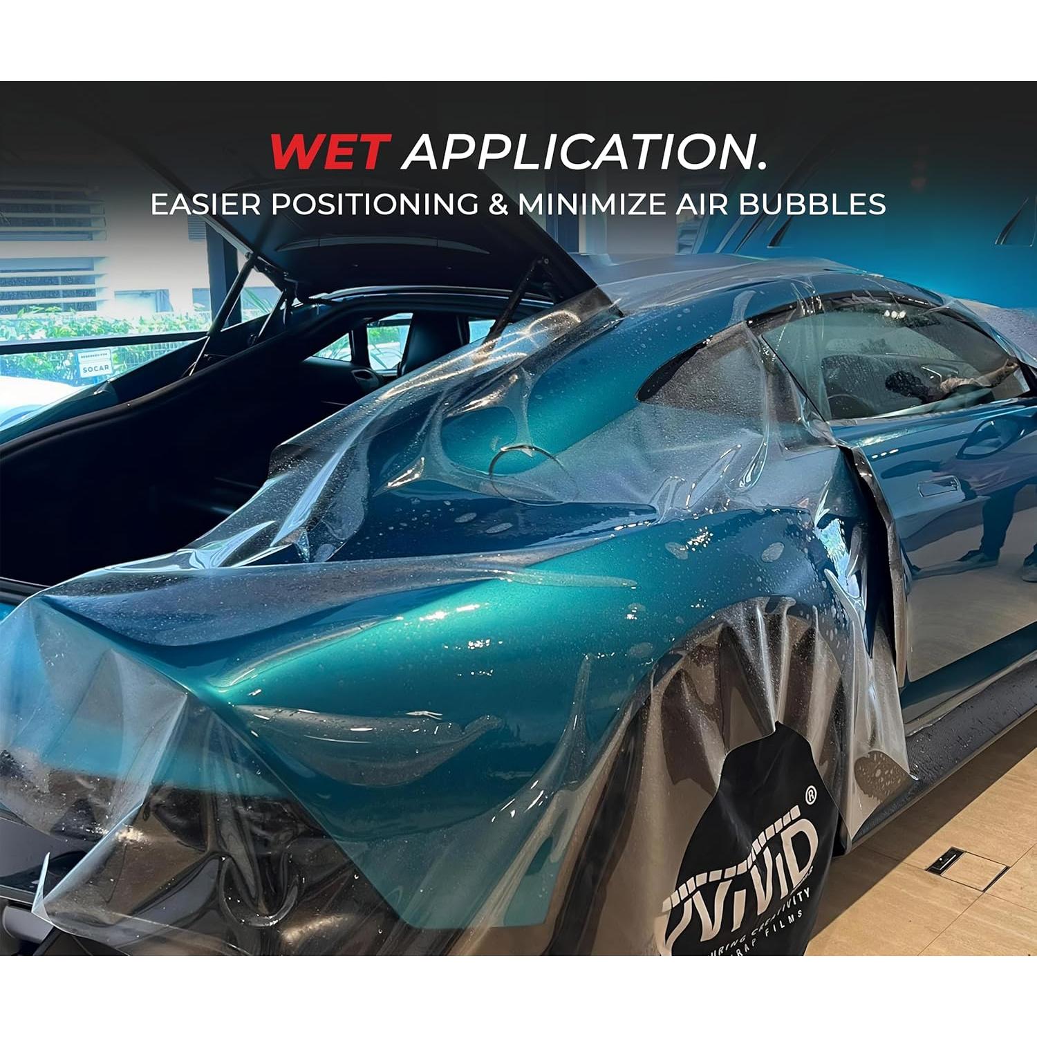 VViViD Película Protectora Transparente 30x152 cm