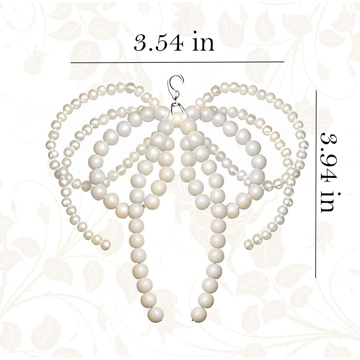 2 Piezas Charms de Perlas para Decoración de Zapatos Mujeres