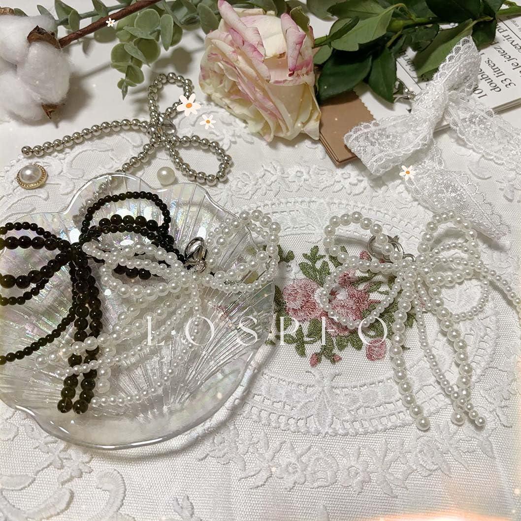 2 Piezas Charms de Perlas para Decoración de Zapatos Mujeres