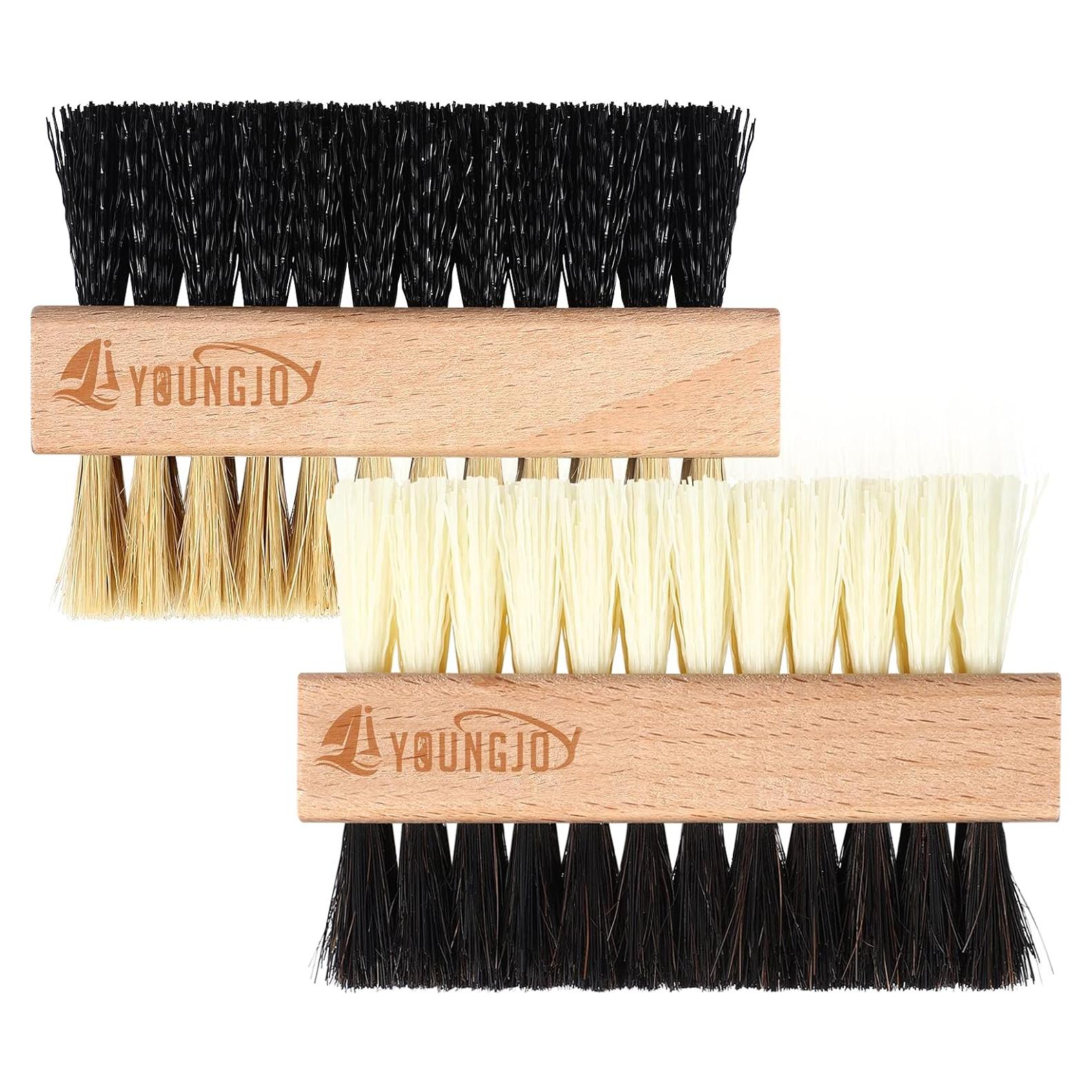 Juego de Cepillos Limpiadores de Zapatillas YoungJoy - 2 Piezas