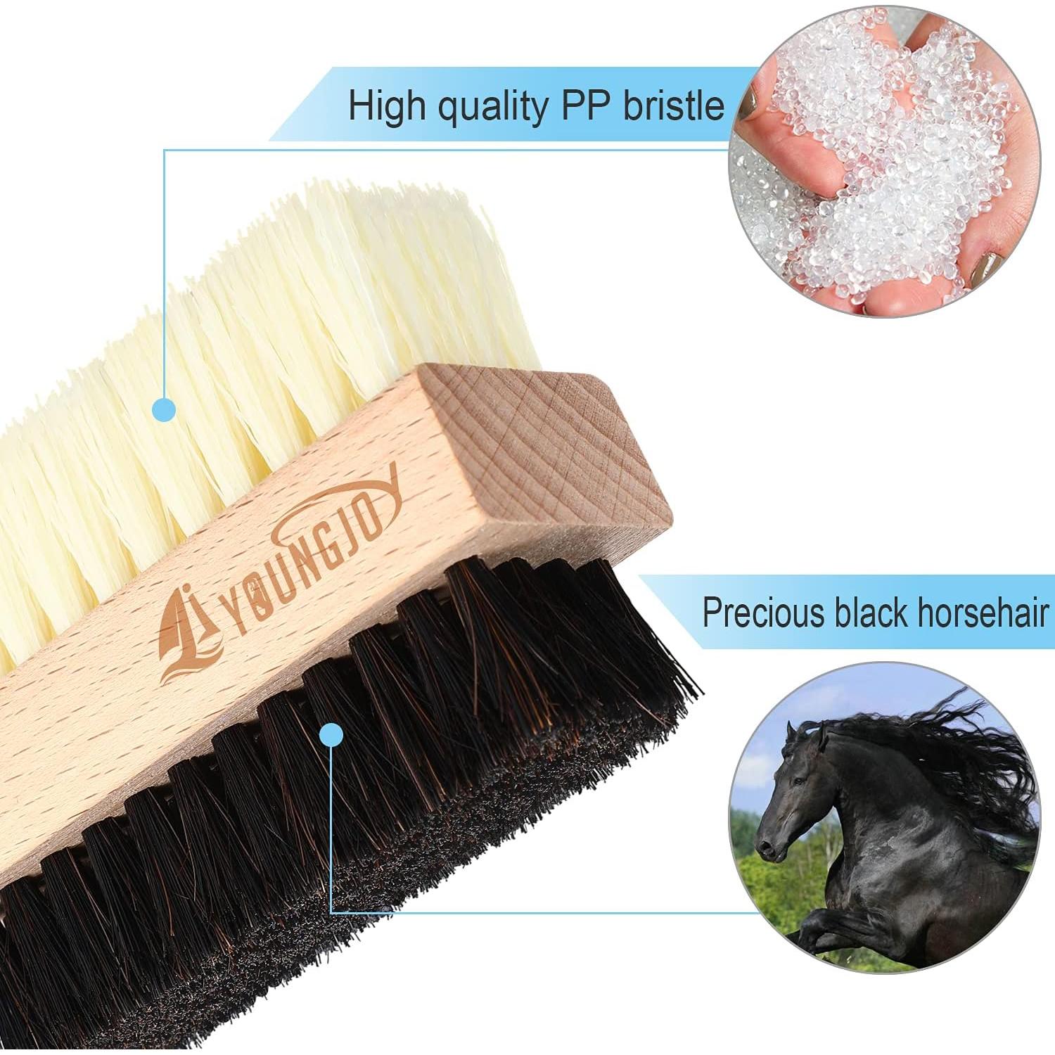 Juego de Cepillos Limpiadores de Zapatillas YoungJoy - 2 Piezas