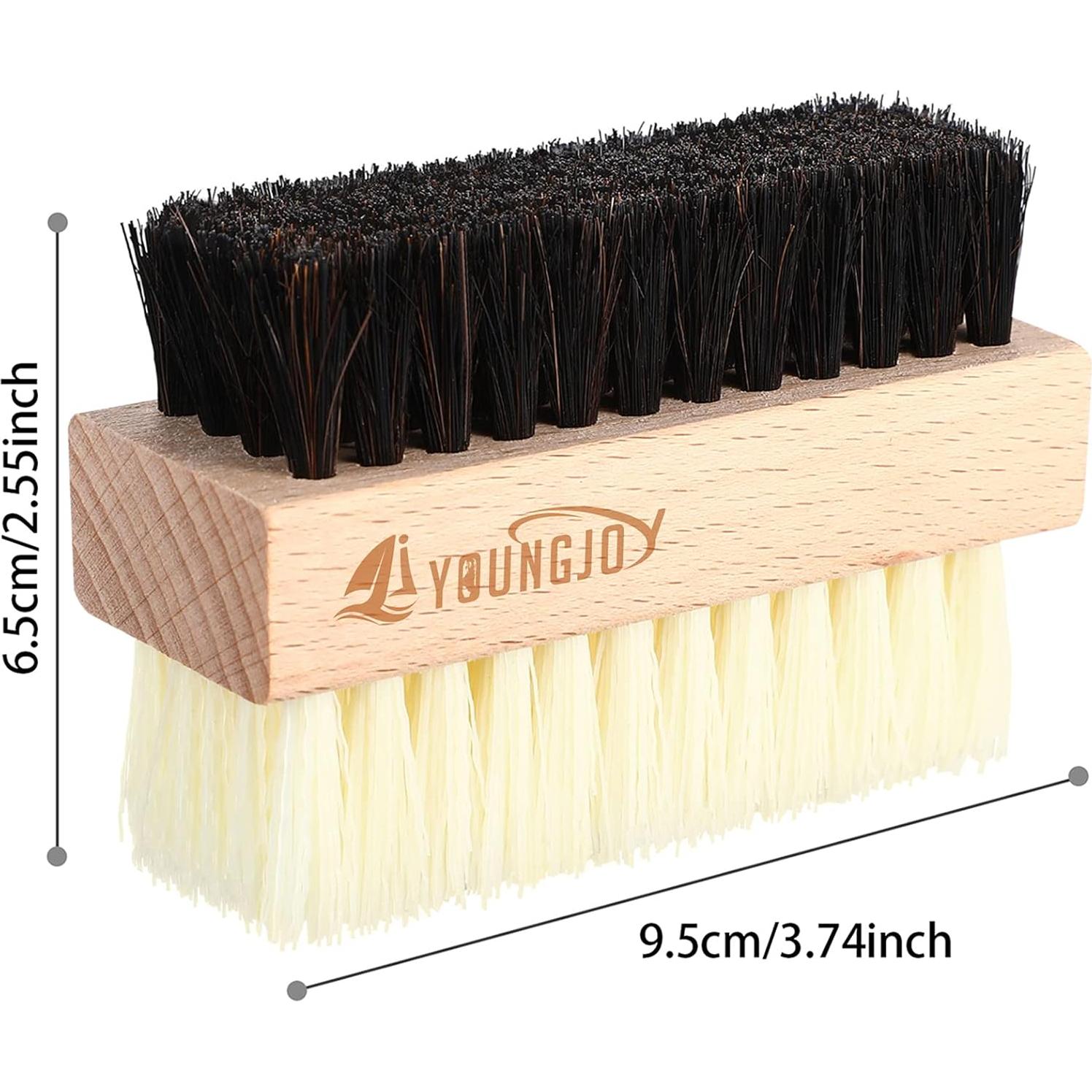 Juego de Cepillos Limpiadores de Zapatillas YoungJoy - 2 Piezas