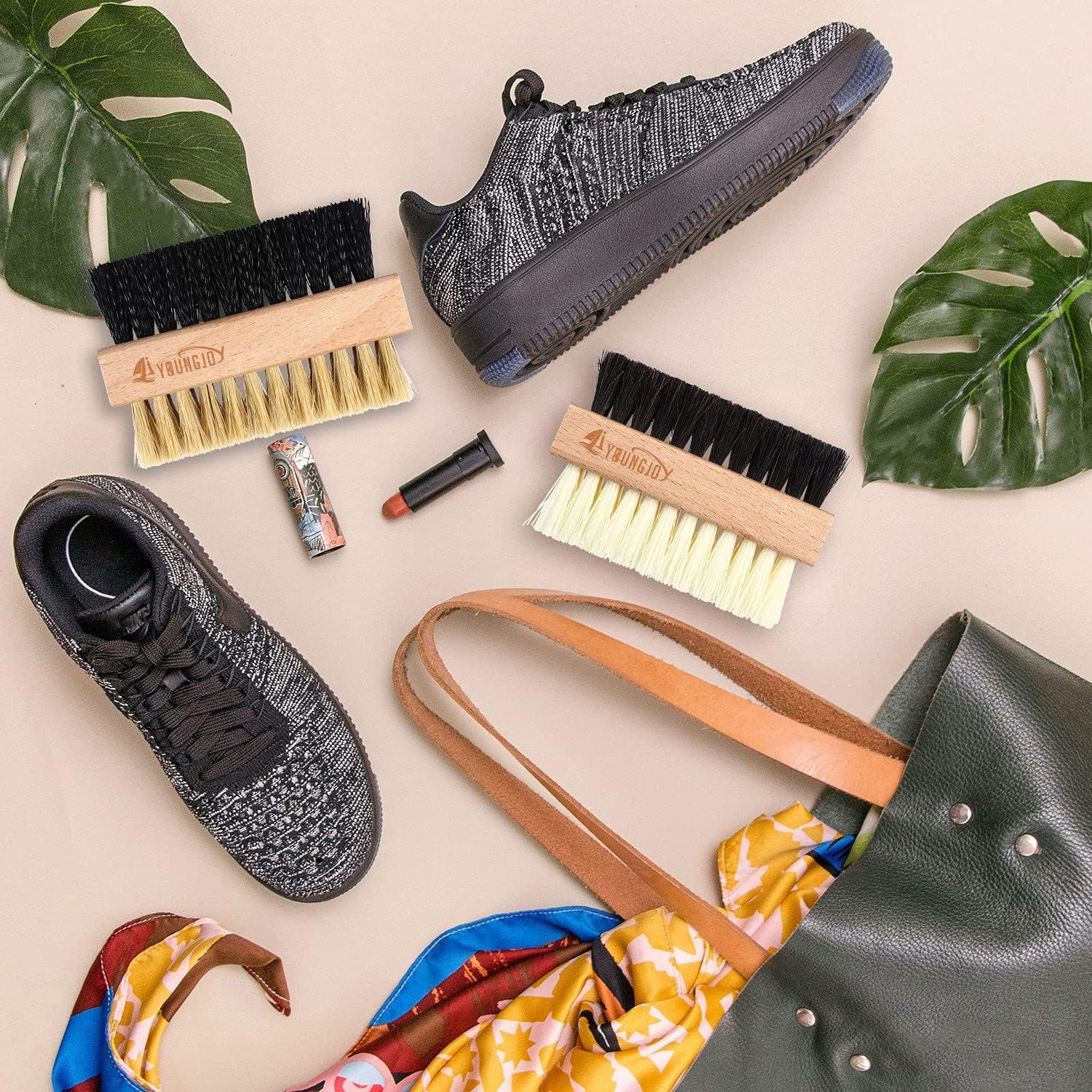 Juego de Cepillos Limpiadores de Zapatillas YoungJoy - 2 Piezas