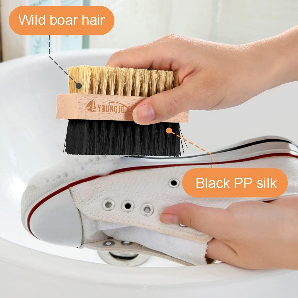 Juego de Cepillos Limpiadores de Zapatillas YoungJoy - 2 Piezas