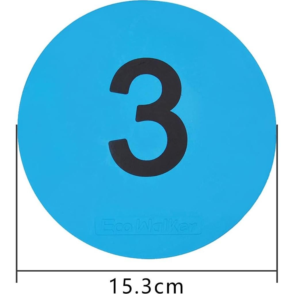 Marcadores Antideslizantes Eco Walker 10 Unidades 15 cm