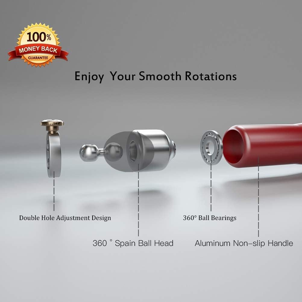 Cuerda de Salto Ajustable Feebo con Rodamiento Antideslizante