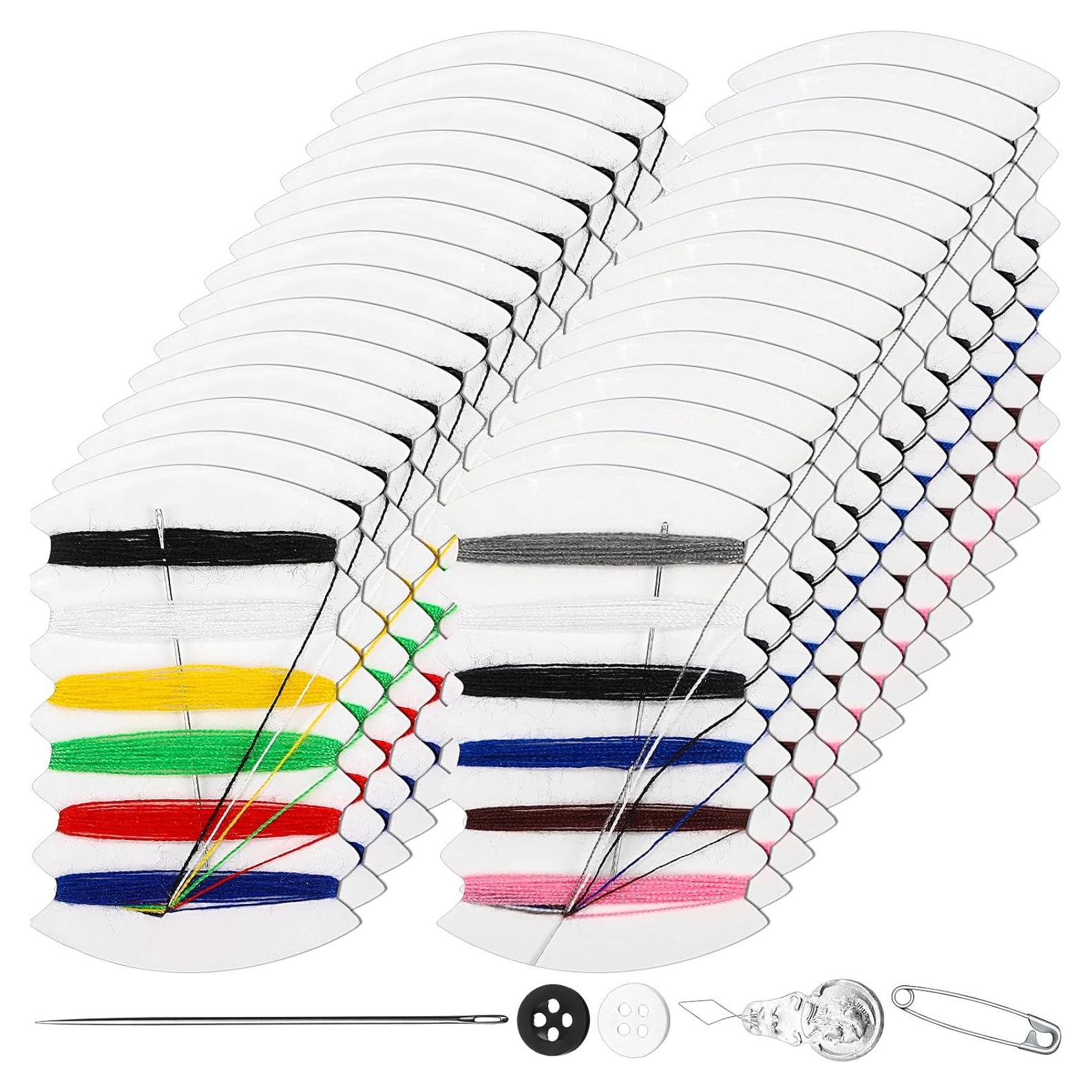 Kit de Costura de Viaje Yuxung 200 Piezas con Agujas y Hilo