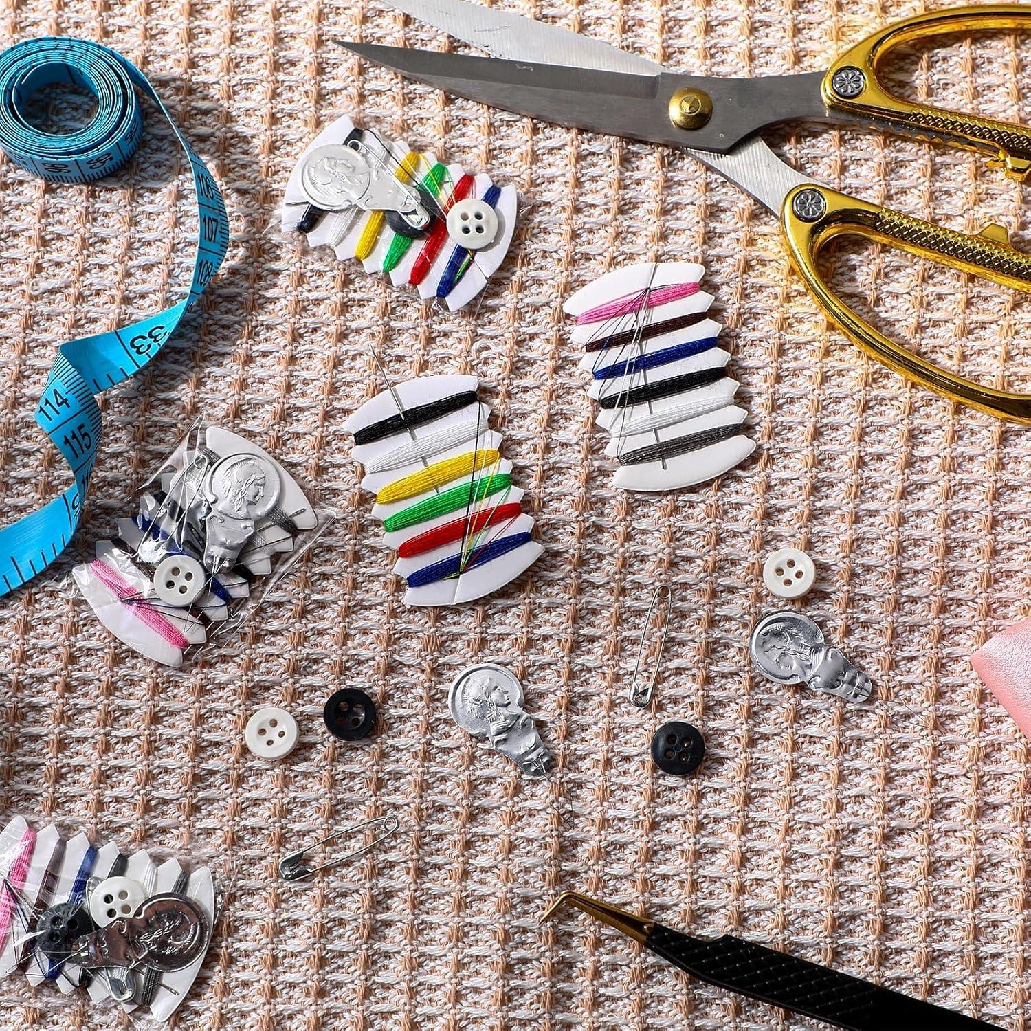 Kit de Costura de Viaje Yuxung 200 Piezas con Agujas y Hilo