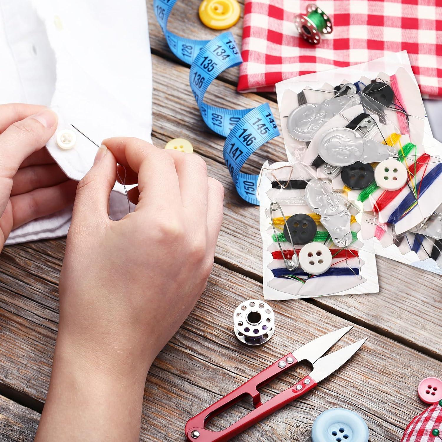 Kit de Costura de Viaje Yuxung 200 Piezas con Agujas y Hilo