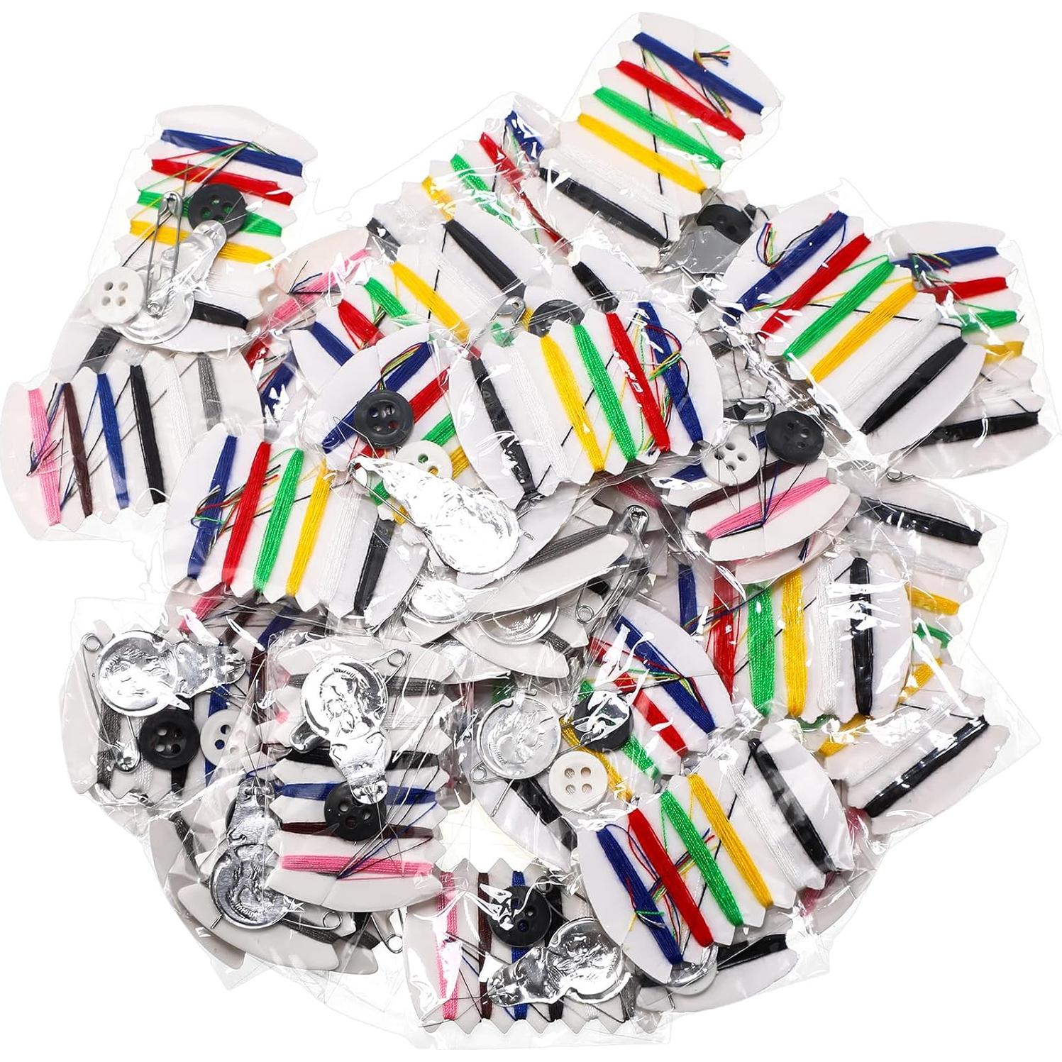 Kit de Costura de Viaje Yuxung 200 Piezas con Agujas y Hilo