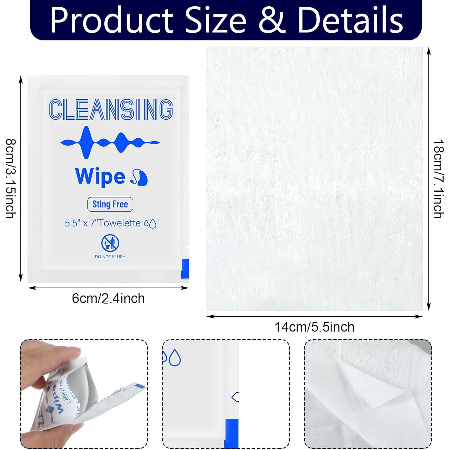 Toallitas de limpieza Timgle 200 unidades 18x14 cm