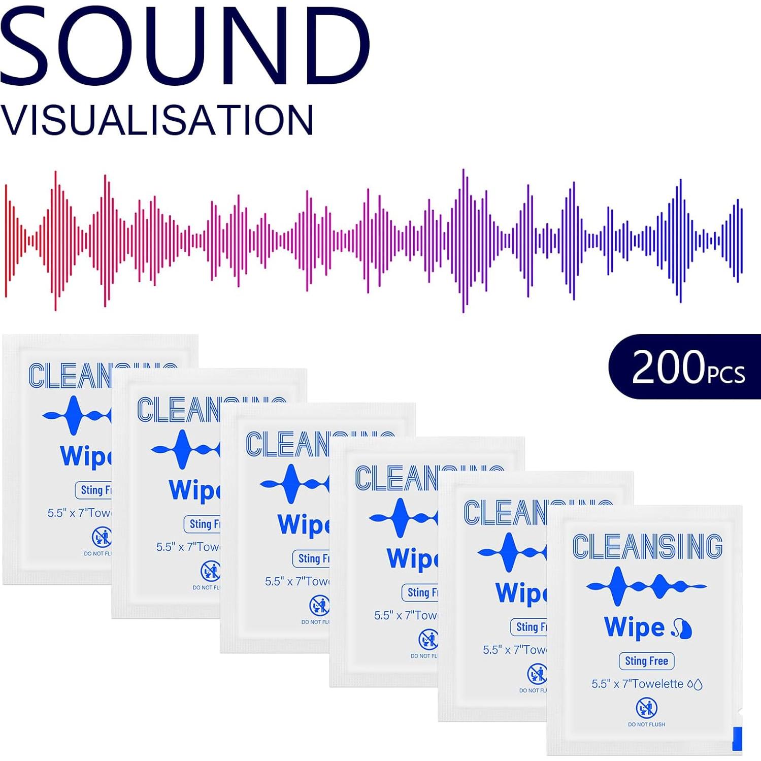 Toallitas de limpieza Timgle 200 unidades 18x14 cm