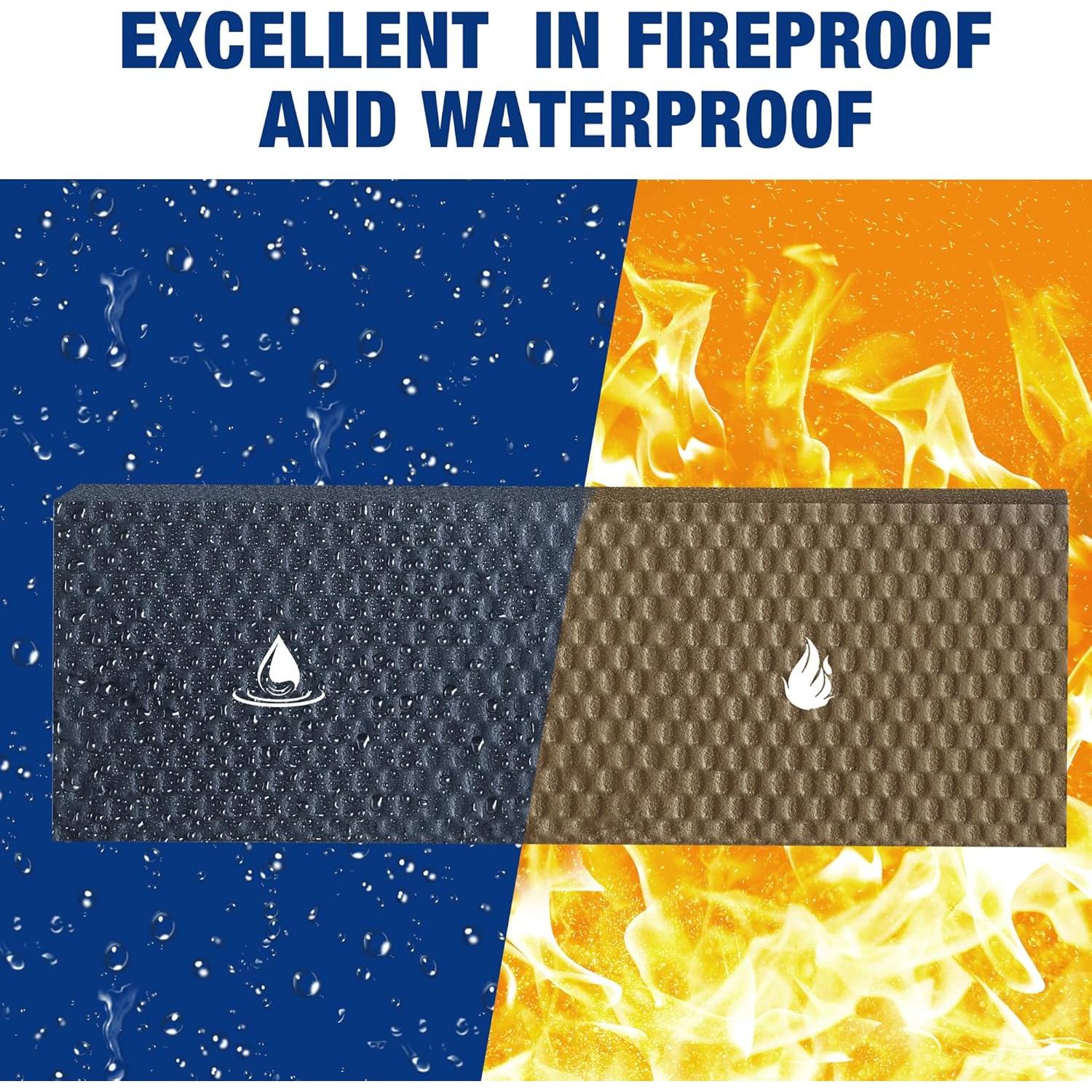 Protector de Pared de Garage WORKPRO, 4 Piezas 3 cm Grosor