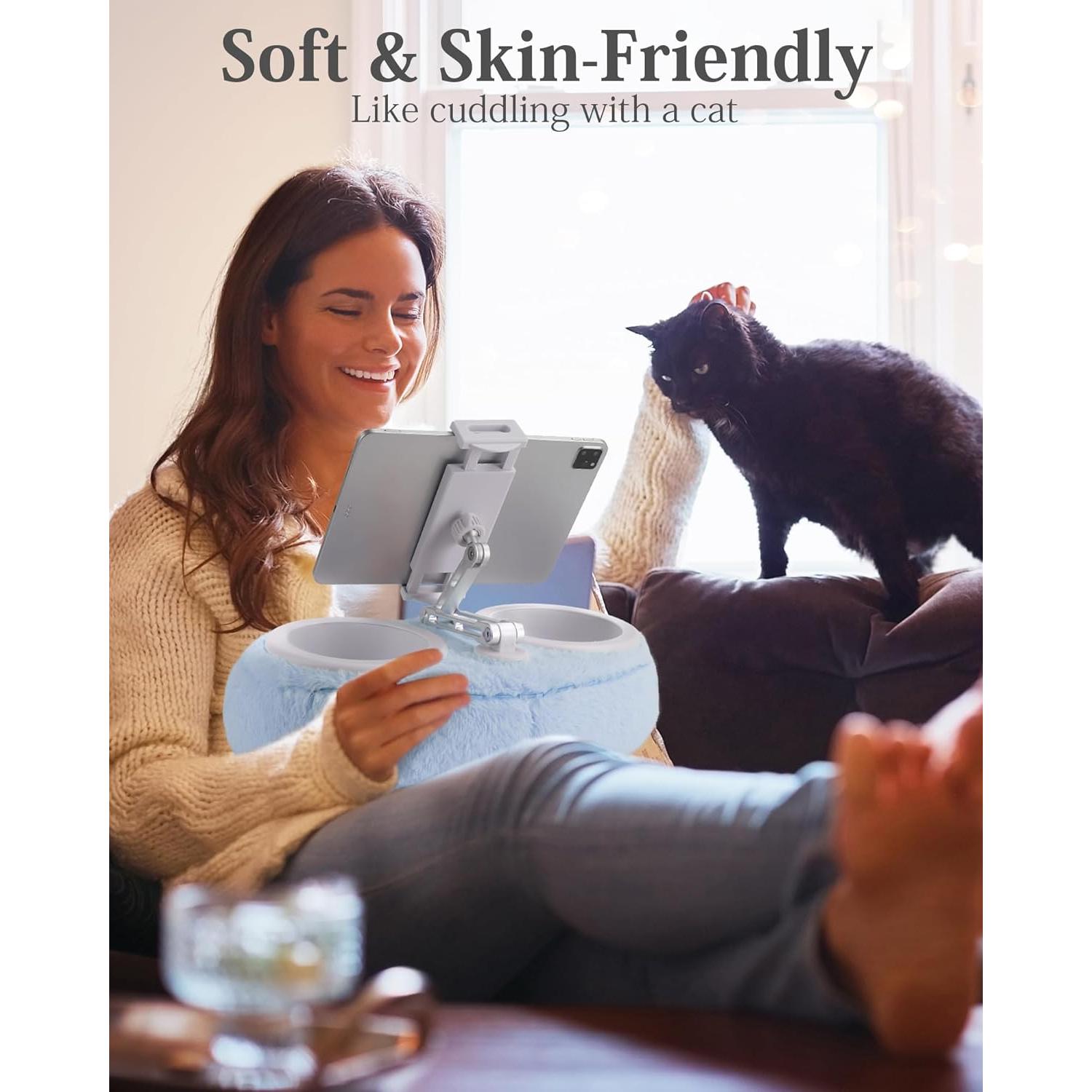 Soporte de Almohada Ajustable SHUWEI para Tabletas y Kindle