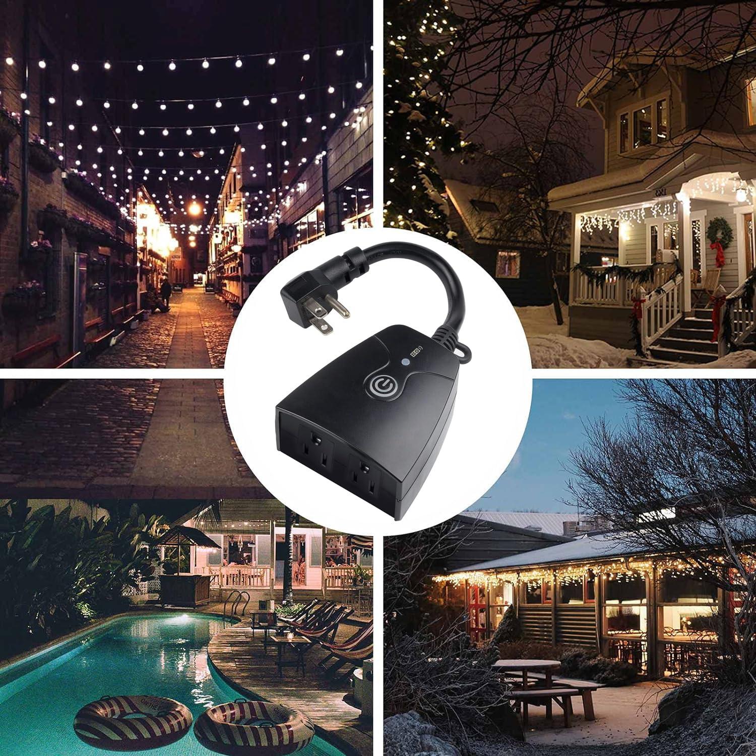 Enchufe de Control Remoto HBN para Exterior 15A 30m