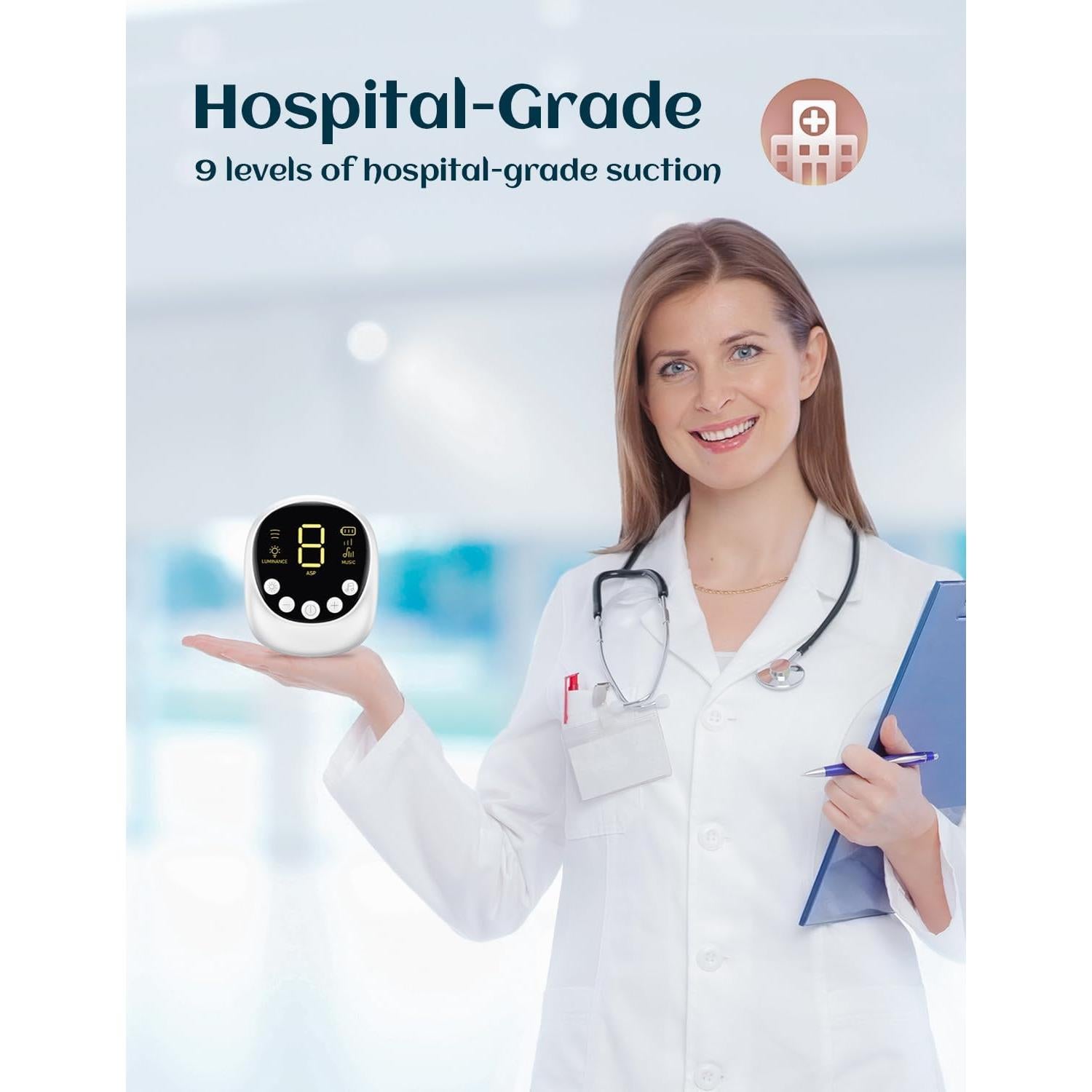 Aspirador Nasal Eléctrico para Bebé X-Bosak NASA005 Blanco