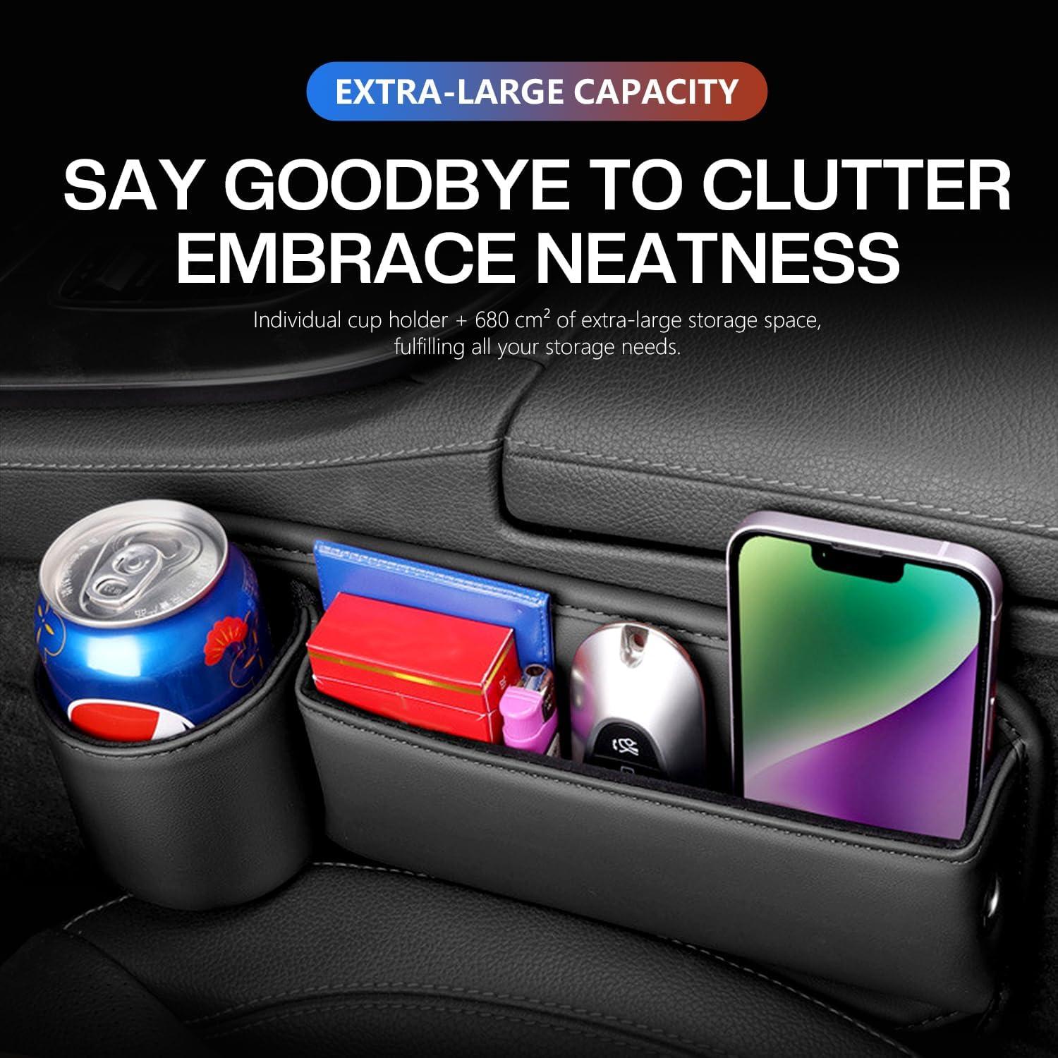 Organizador de Relleno para Asientos Oddmmo Blanco Lado Pasajero