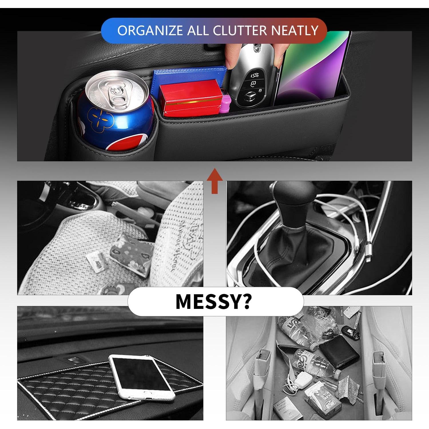 Organizador de Relleno para Asientos Oddmmo Blanco Lado Pasajero