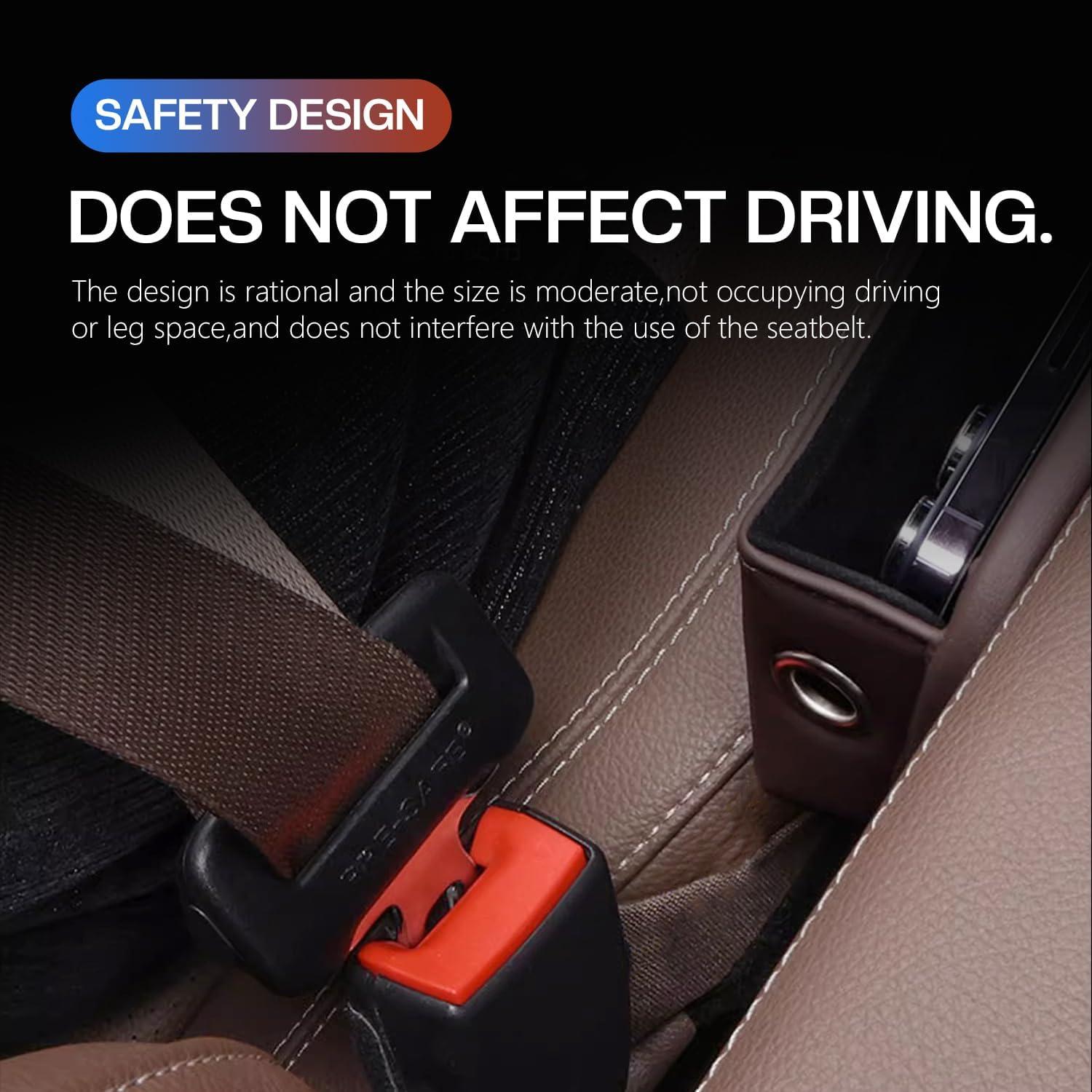 Organizador de Relleno para Asientos Oddmmo Blanco Lado Pasajero