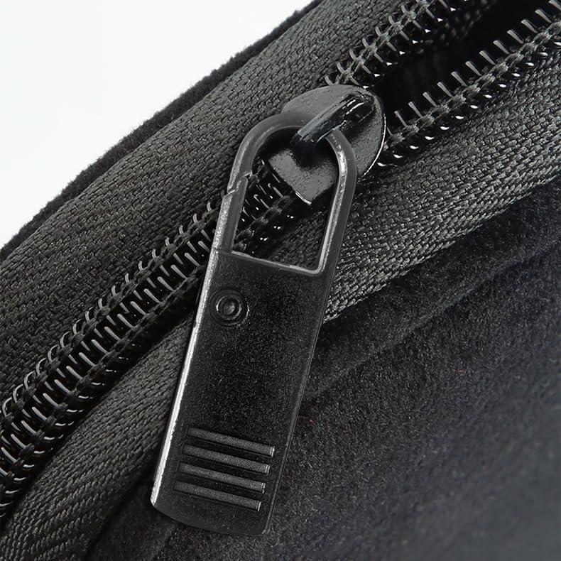 Reemplazo Tiradores de Cremallera Alamic 10 Piezas Negro