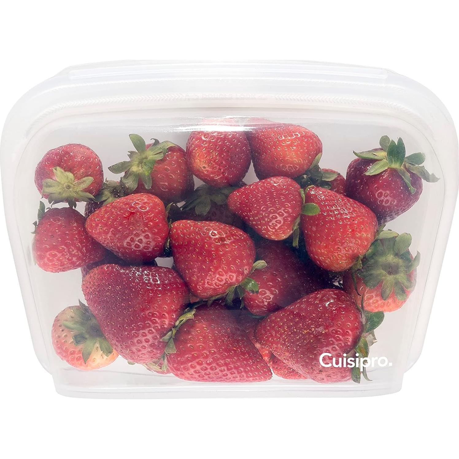 Bolsa de Silicona Reutilizable Cuisipro 1.24L Transparente