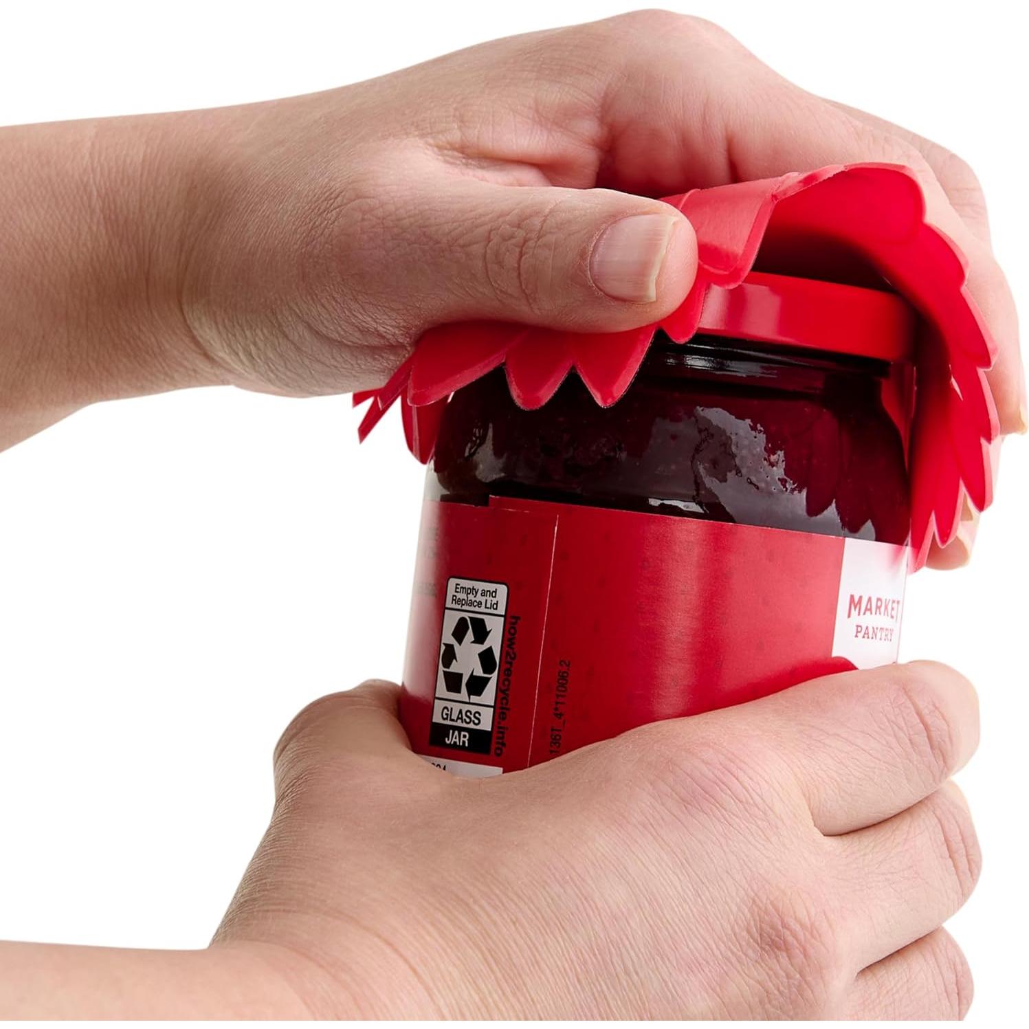 Abridor de Tarros de Silicona HIC Kitchen - Juego de 2 Antideslizante