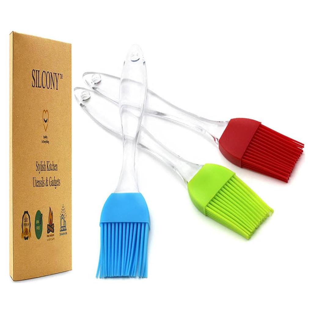 Brocha de Silicona Silcony 17.78 cm - Apta para Lavavajillas